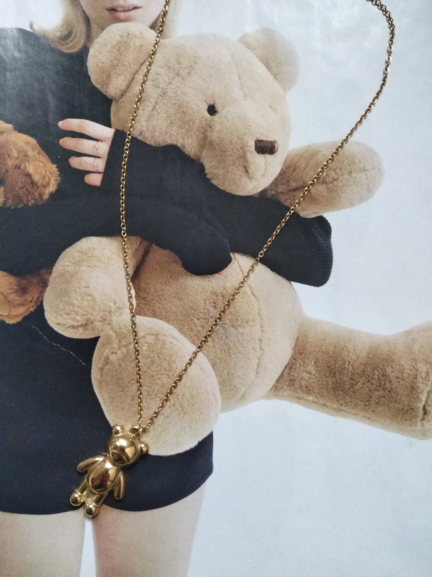 Collana gold Teddy Bear