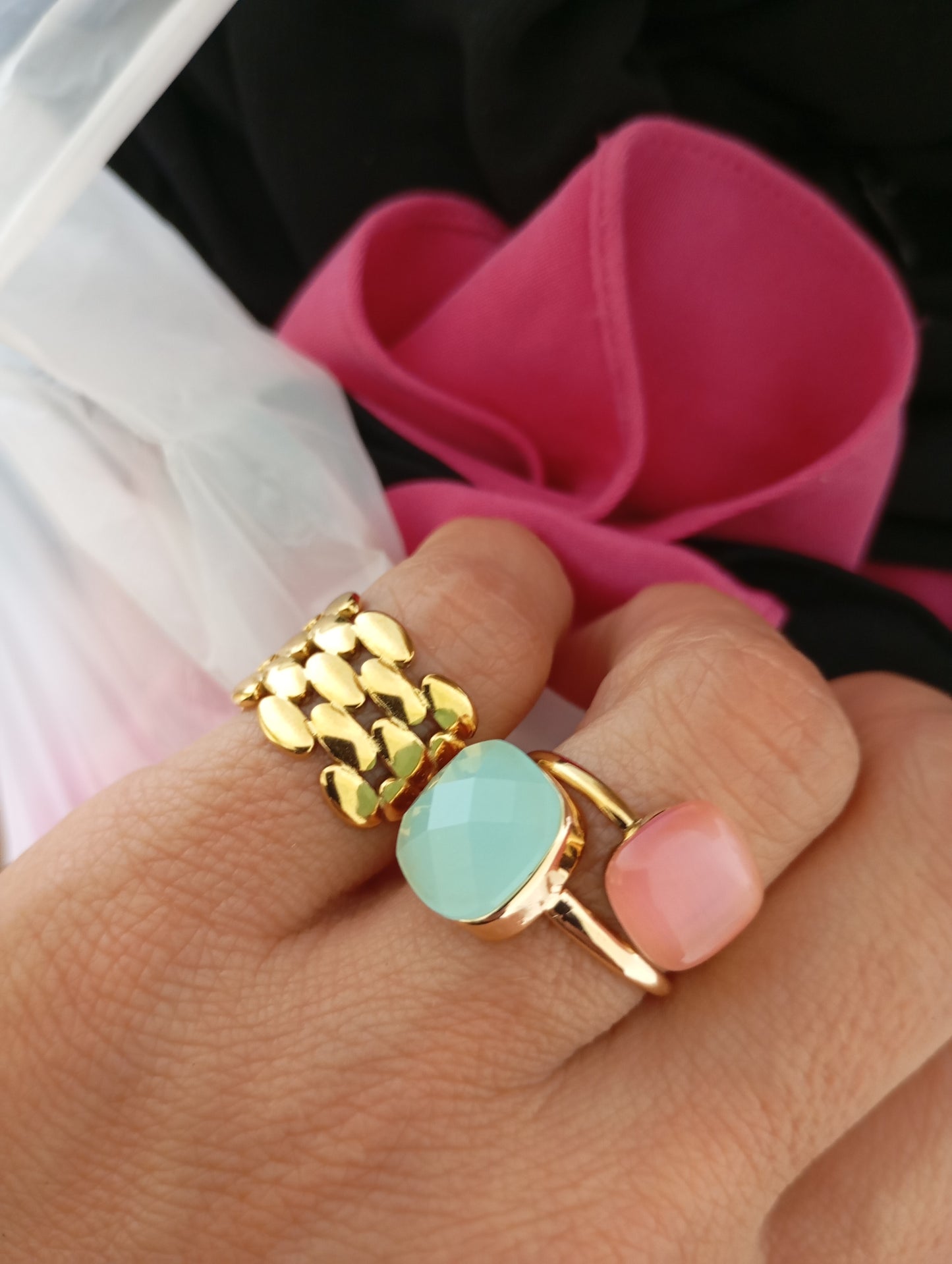 Anello gold City