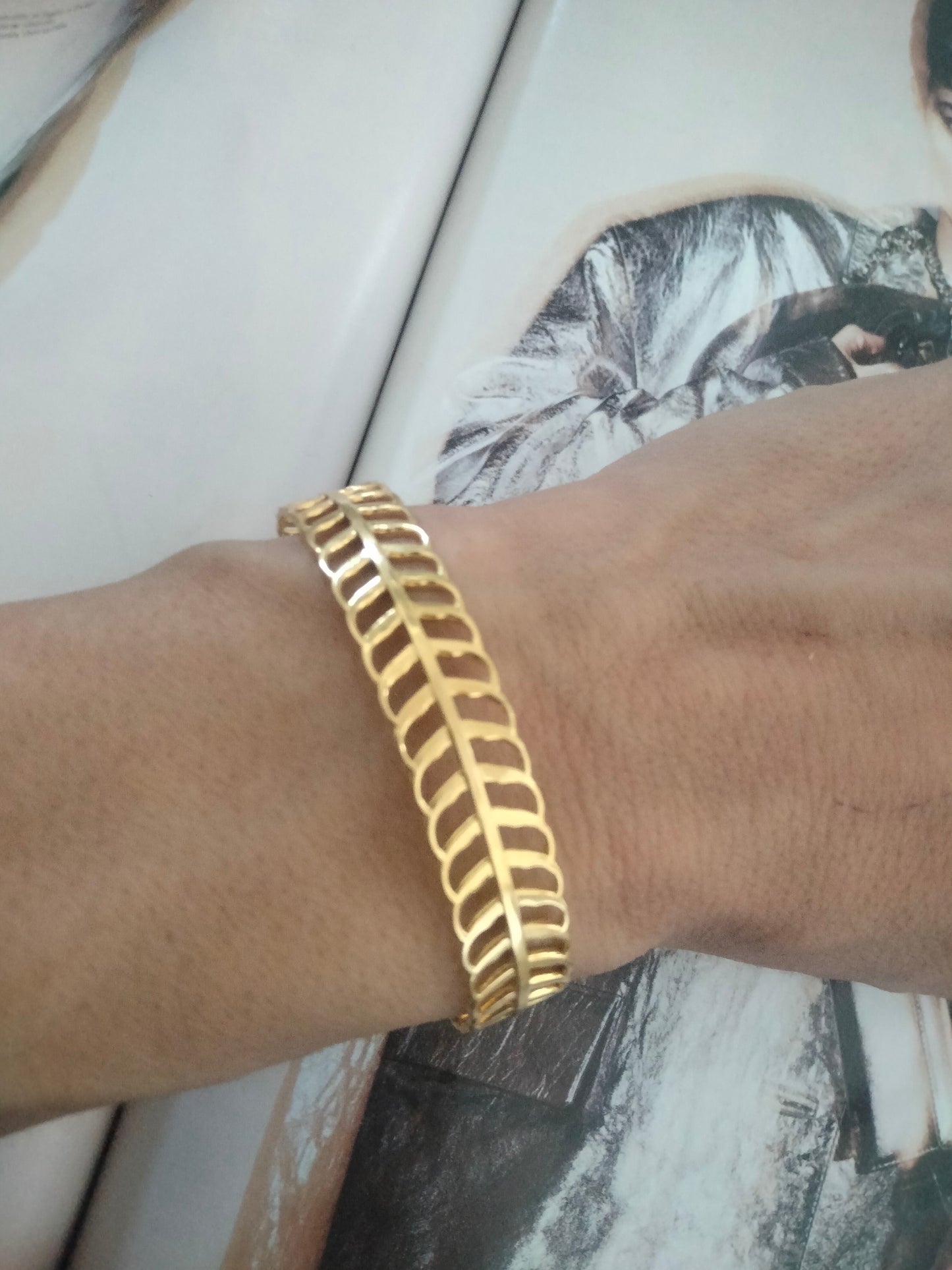 Bracciale gold Spiga