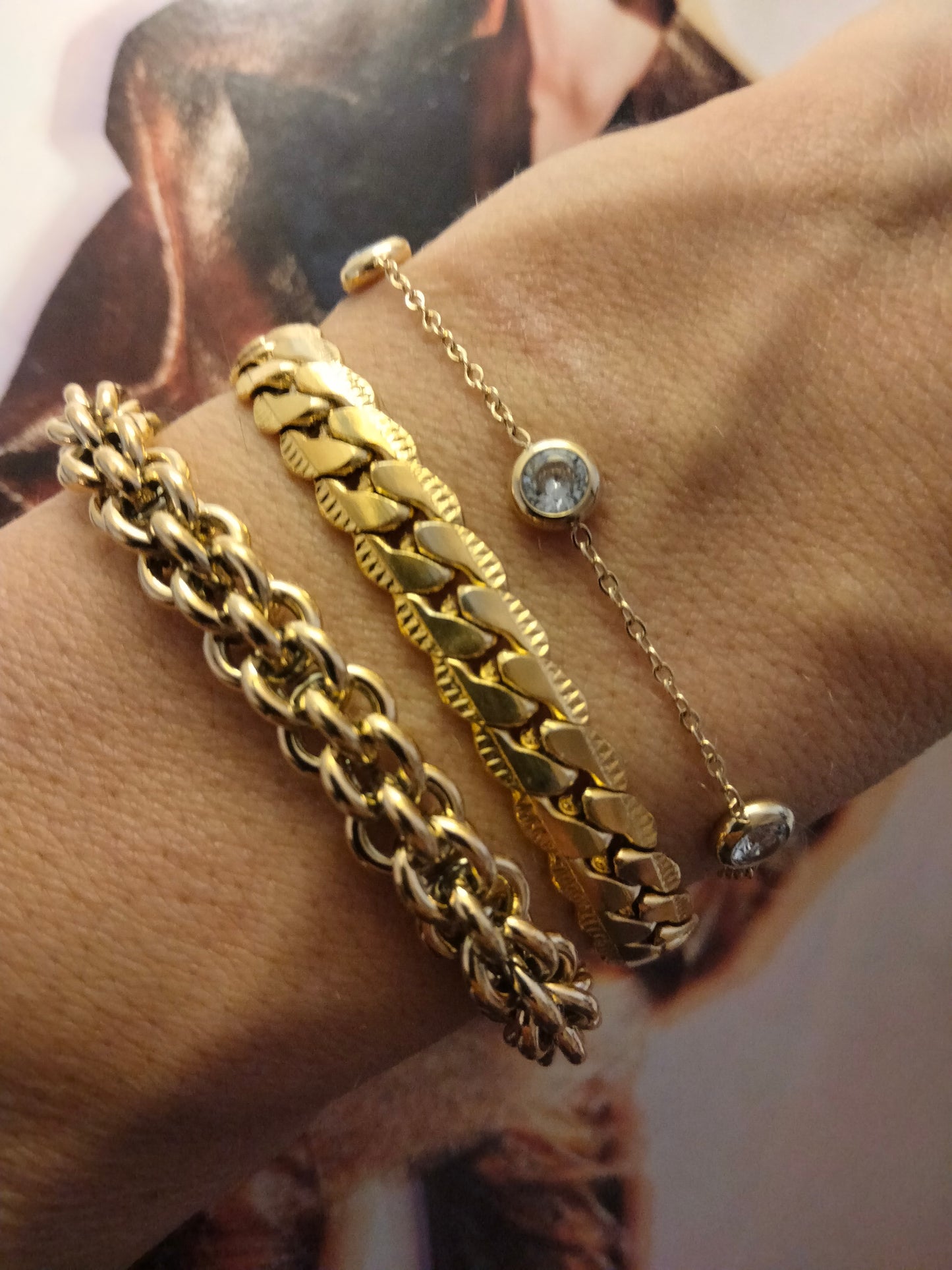 Bracciale gold Gilda