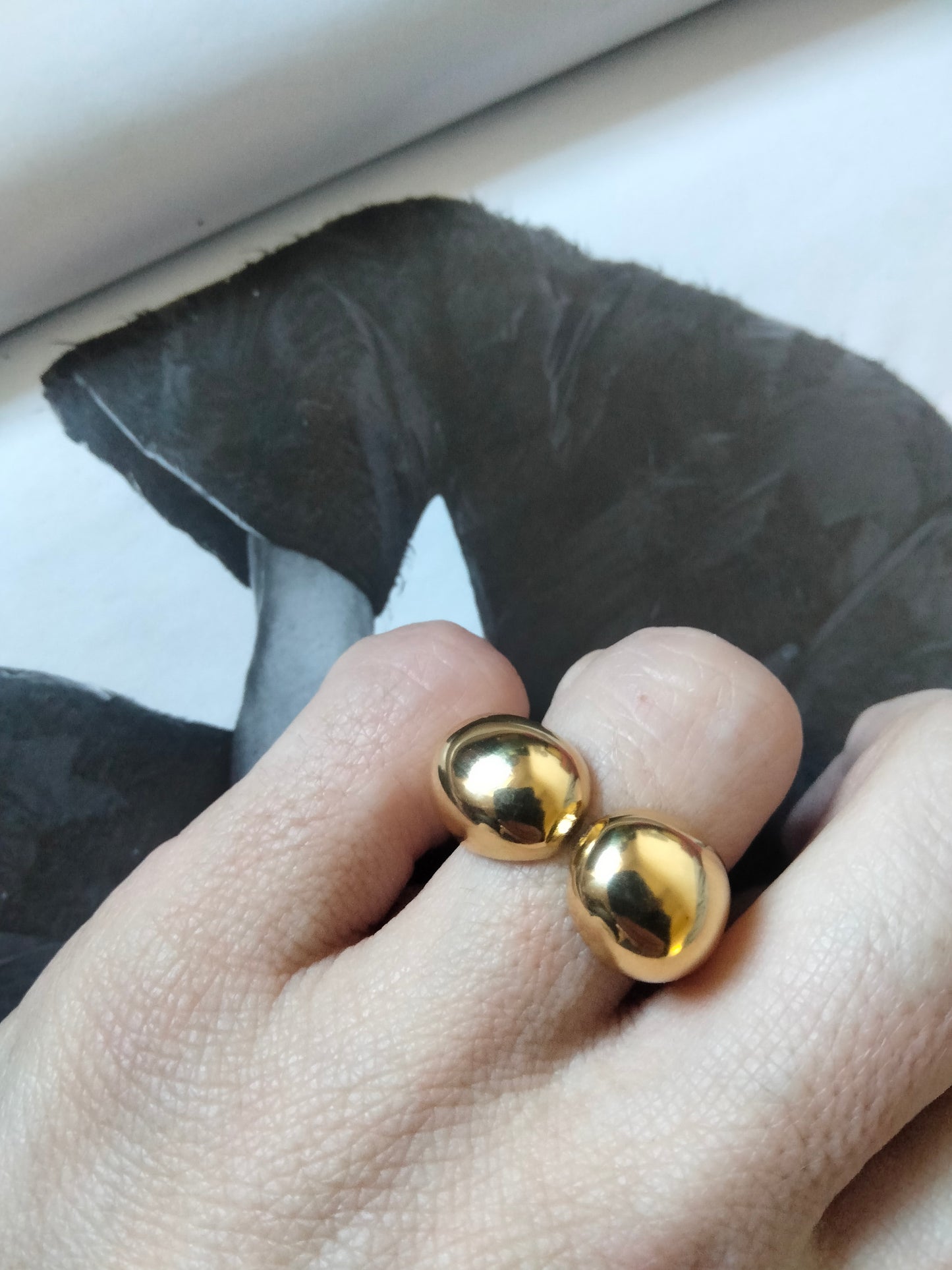 Anello gold Sfera