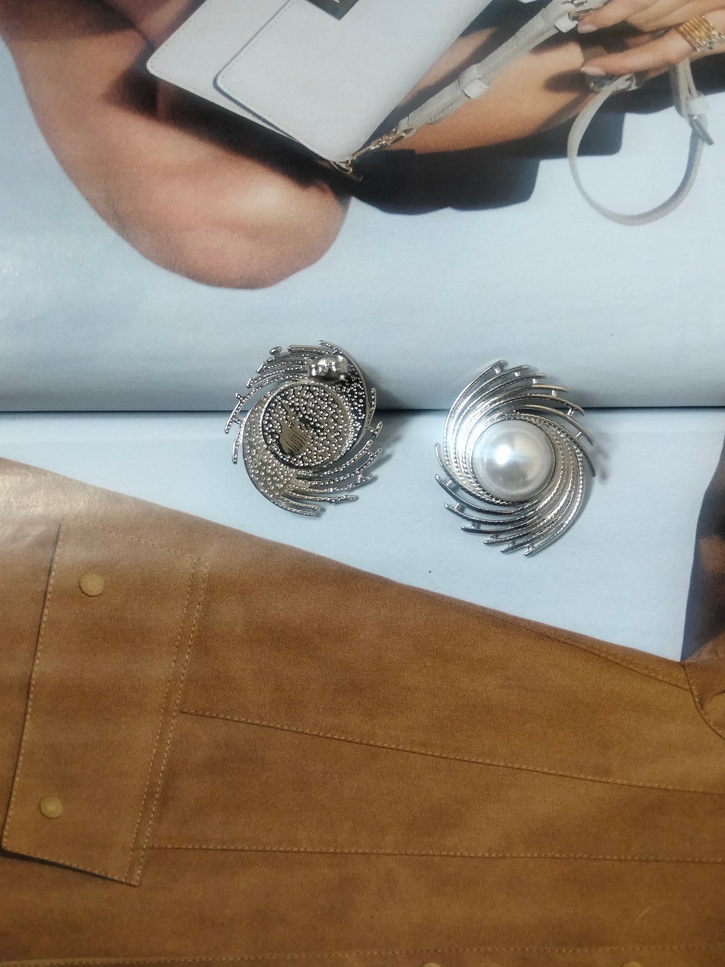Orecchini silver Cosmo