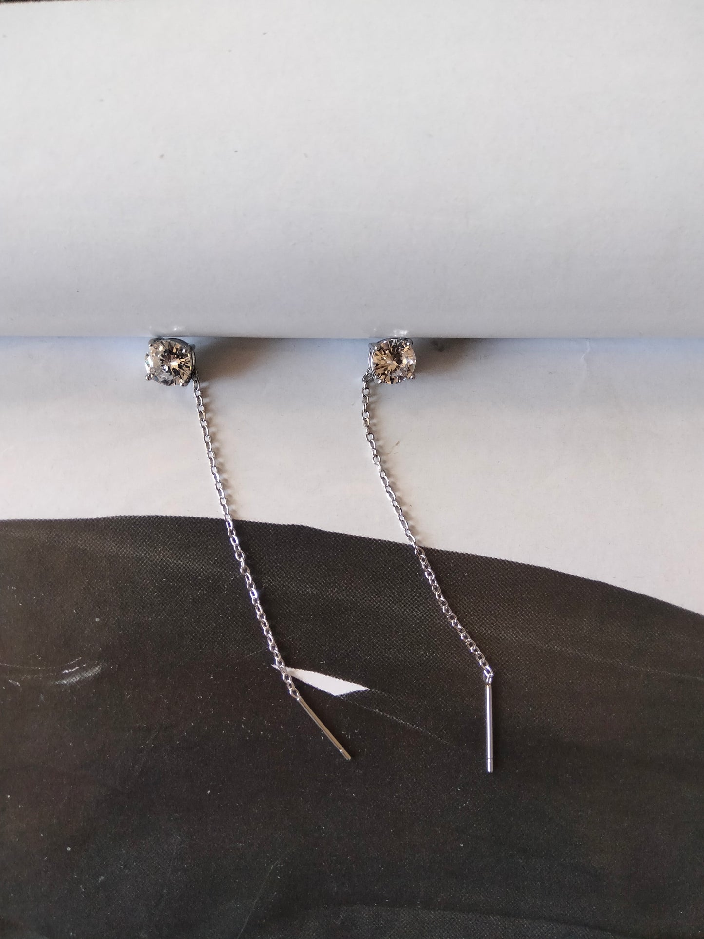 Orecchini silver Luna