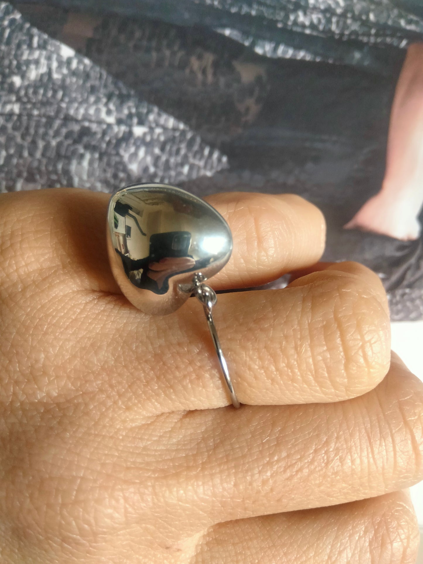 Anello silver Rosy