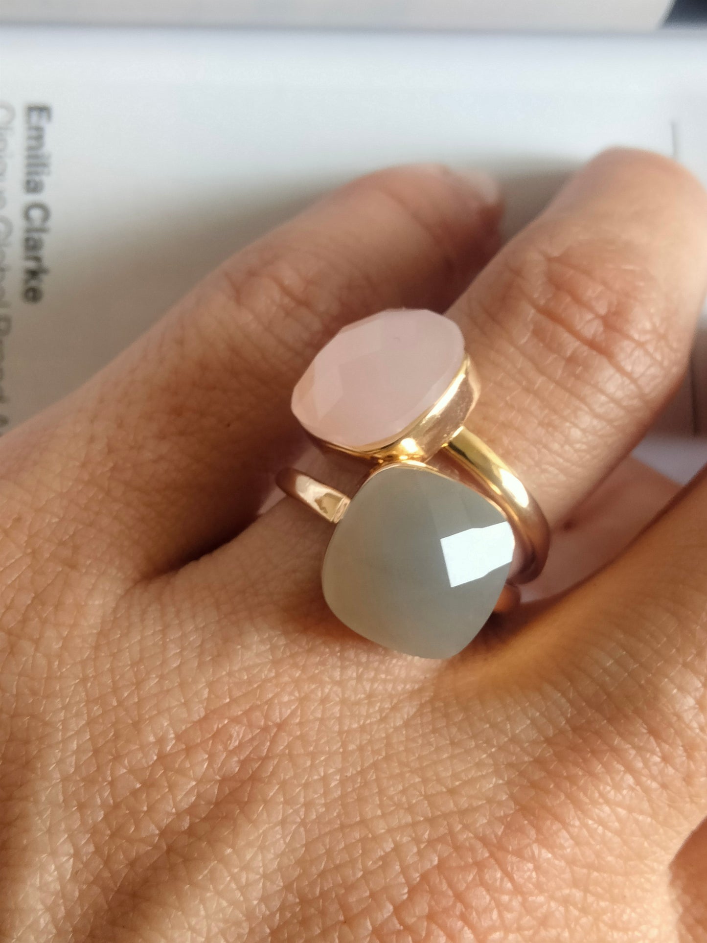 Anello Lisa color grigio