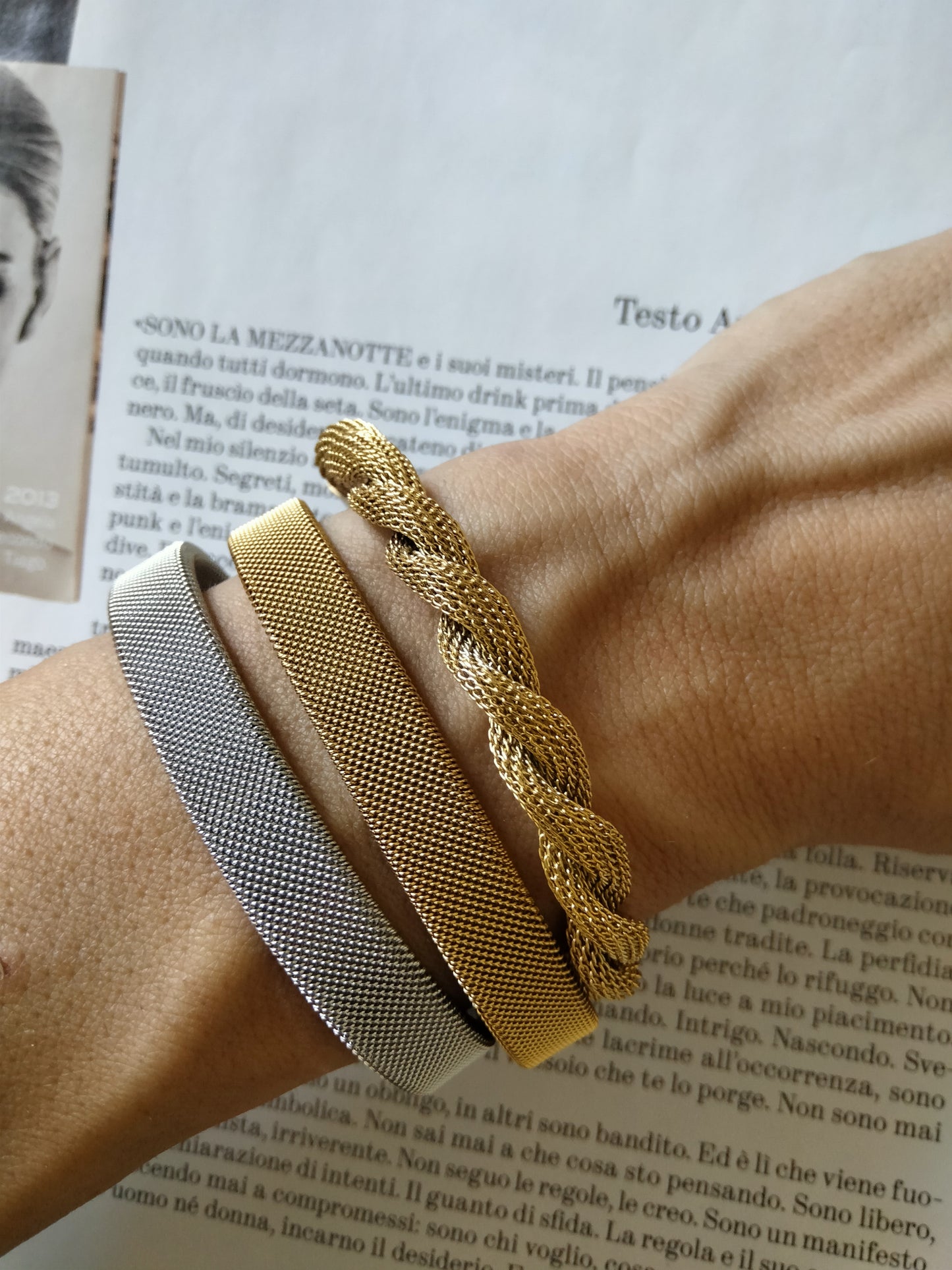 Bracciale gold Liam
