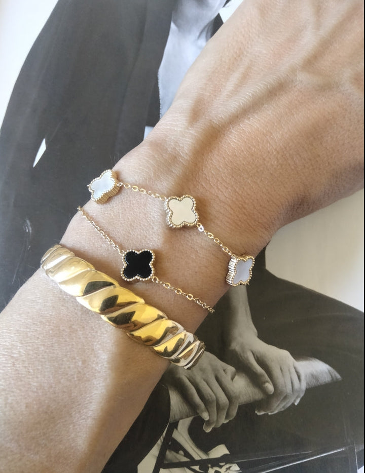 Bracciale gold Lucky 1 Black
