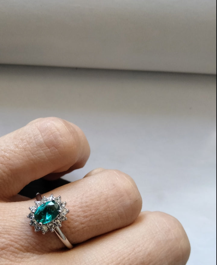 Anello green Kate