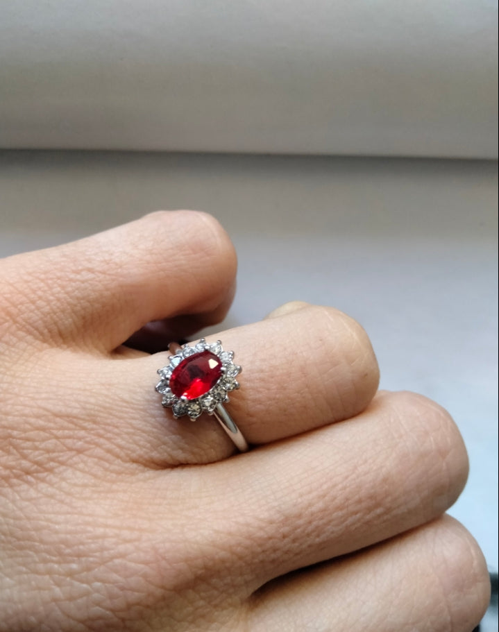 Anello red Kate