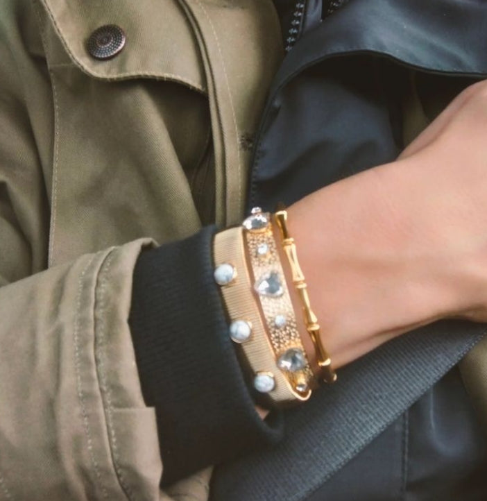 Bracciale gold Bamboo