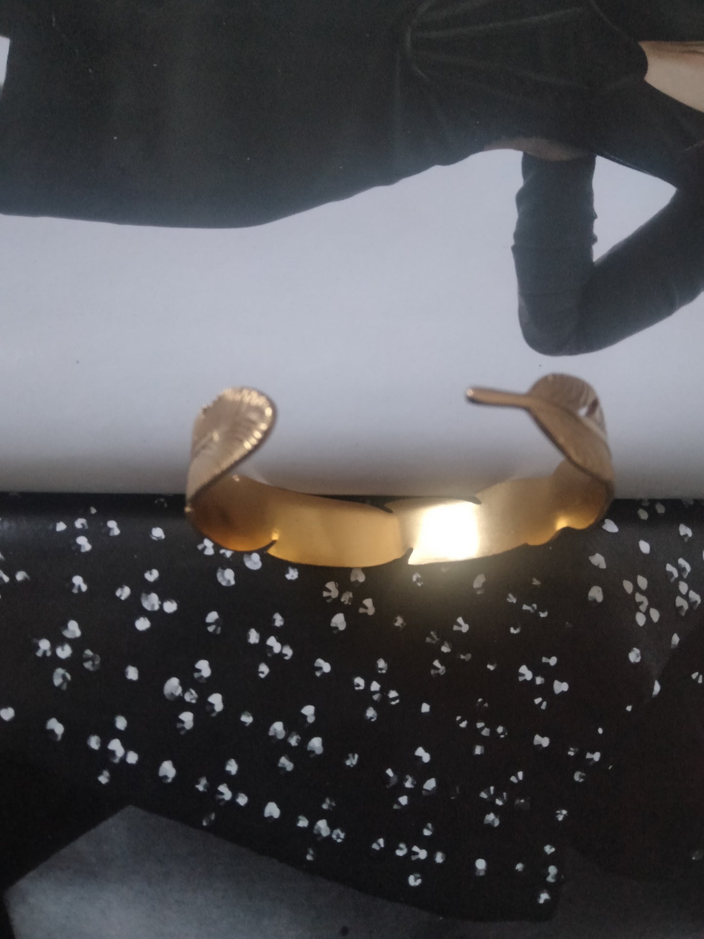 Bracciale gold Piuma