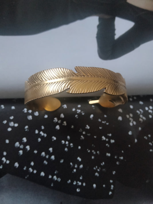 Bracciale gold Piuma
