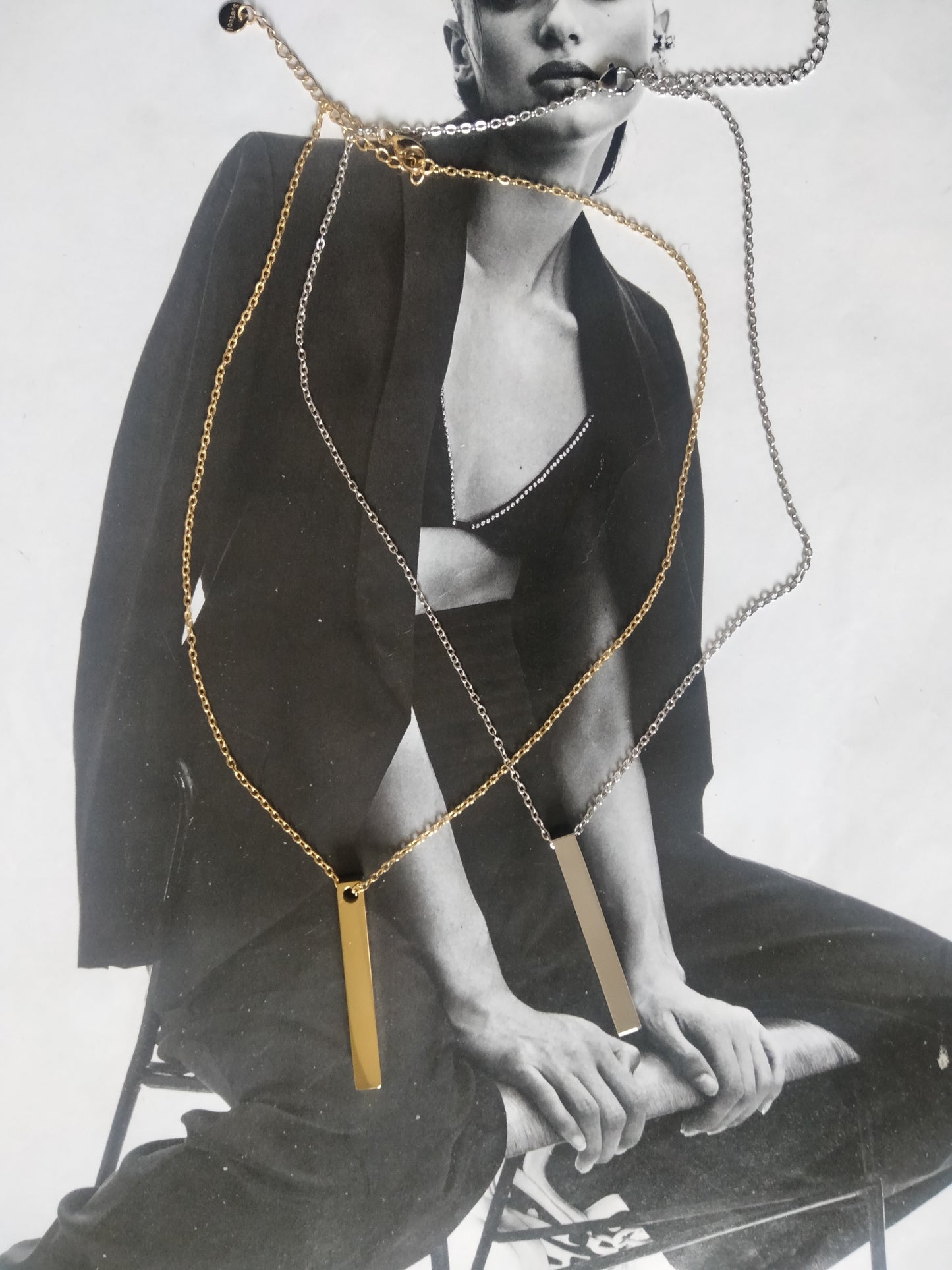 Collana silver Match
