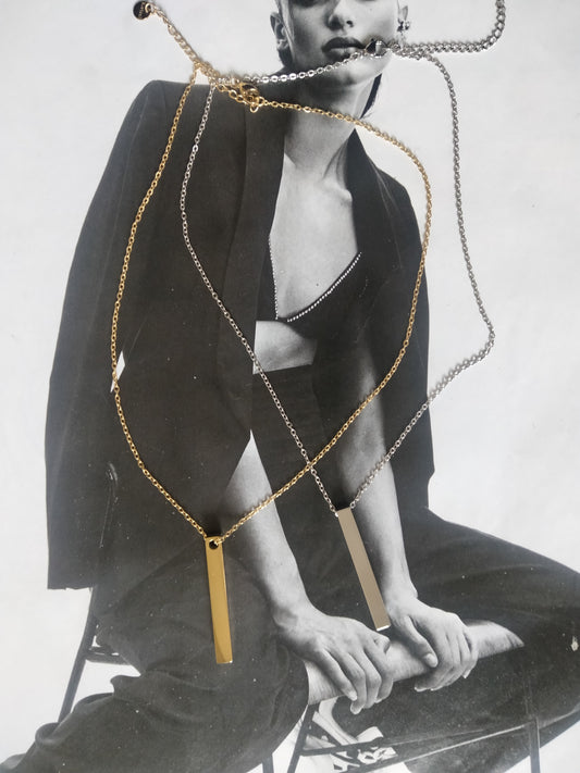 Collana silver Match