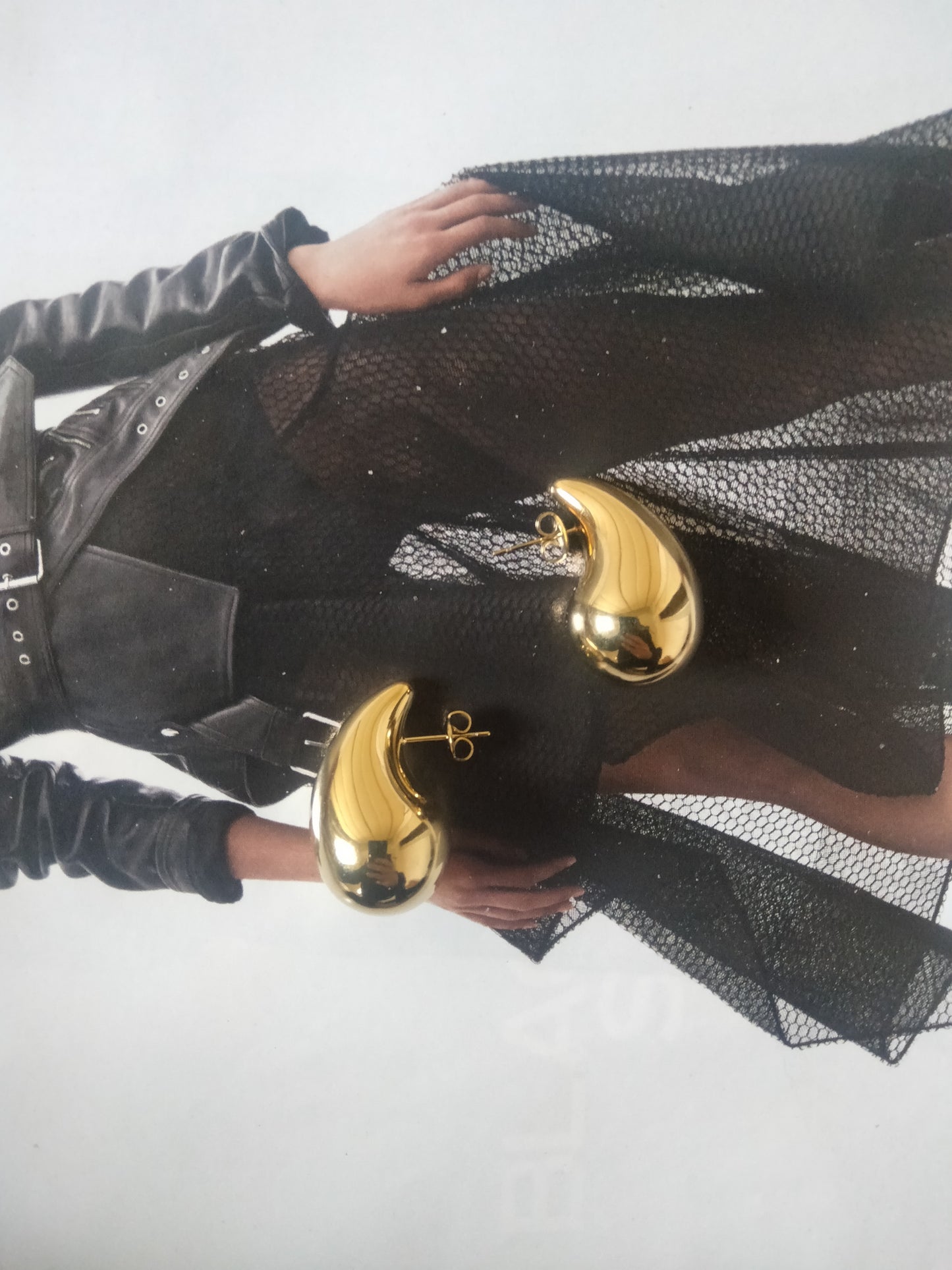 Orecchini gold Drop