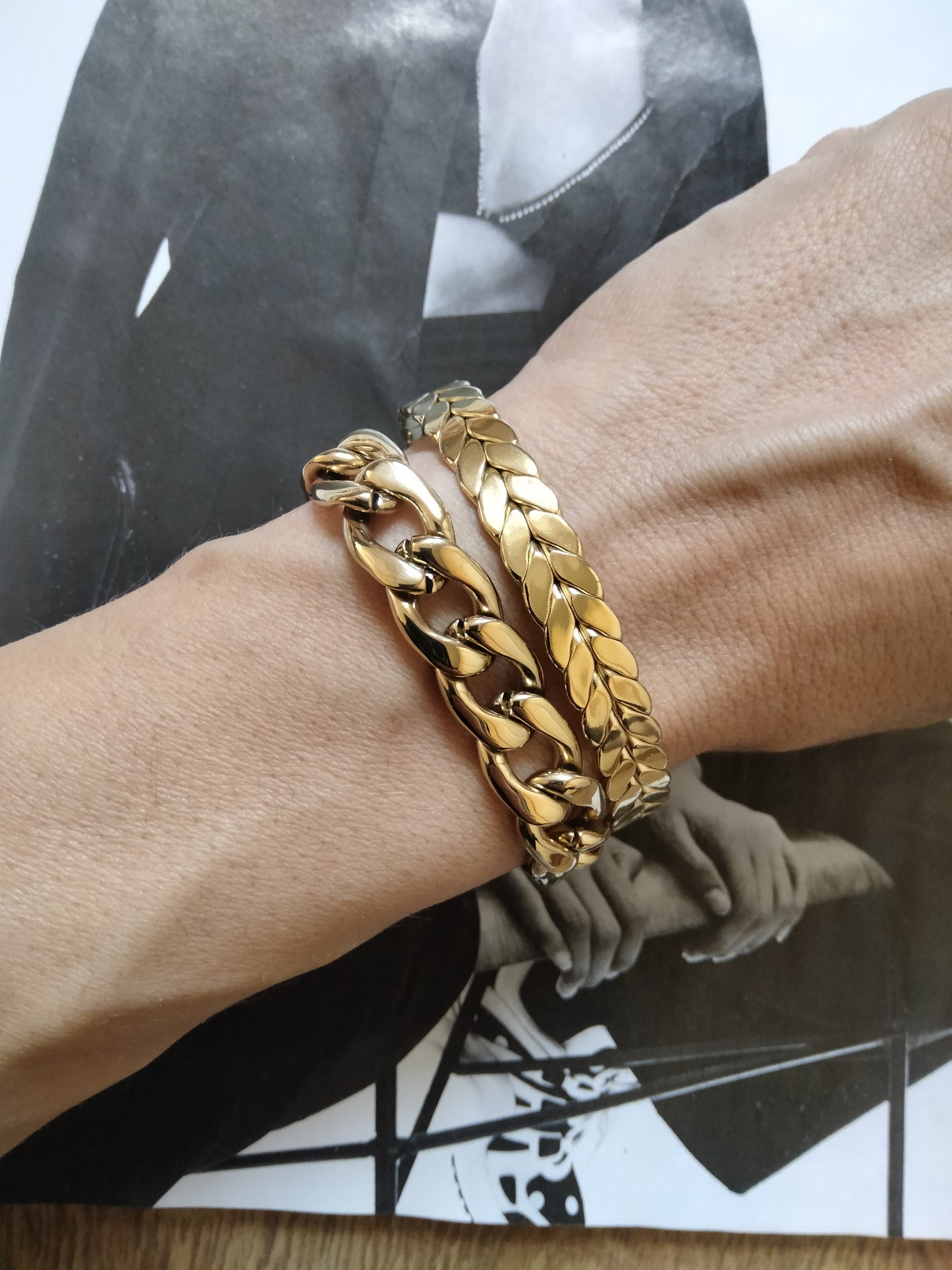 Bracciale gold Catena