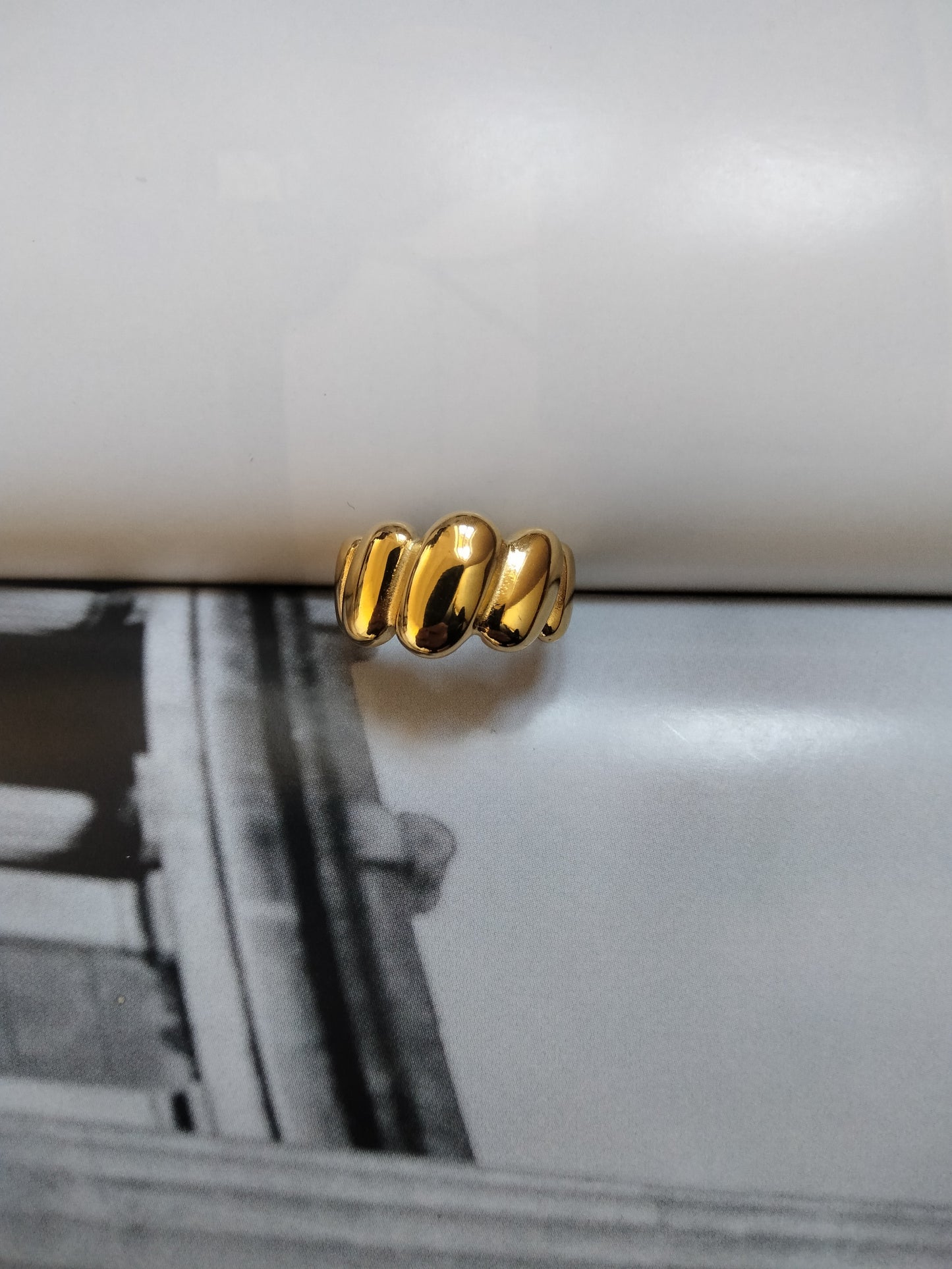 Anello gold Iris