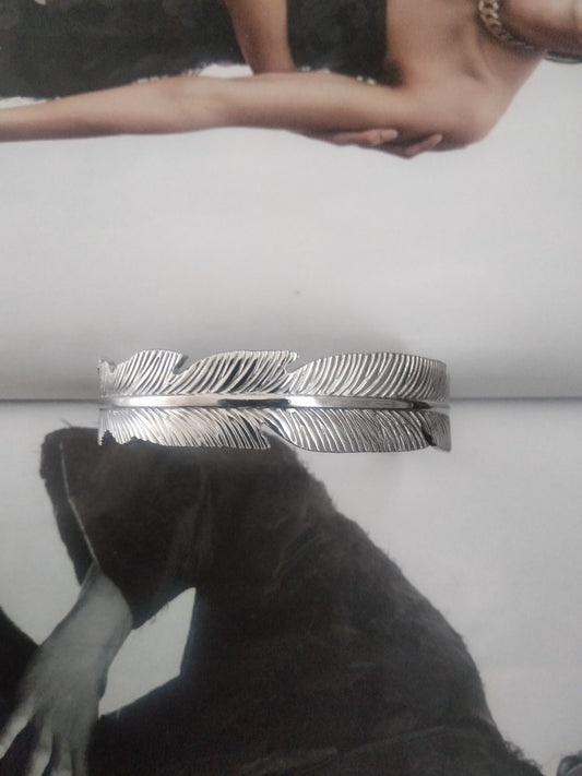 Bracciale silver Piuma