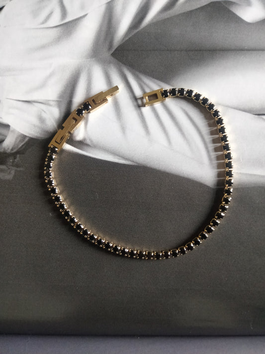 Bracciale black Tennis