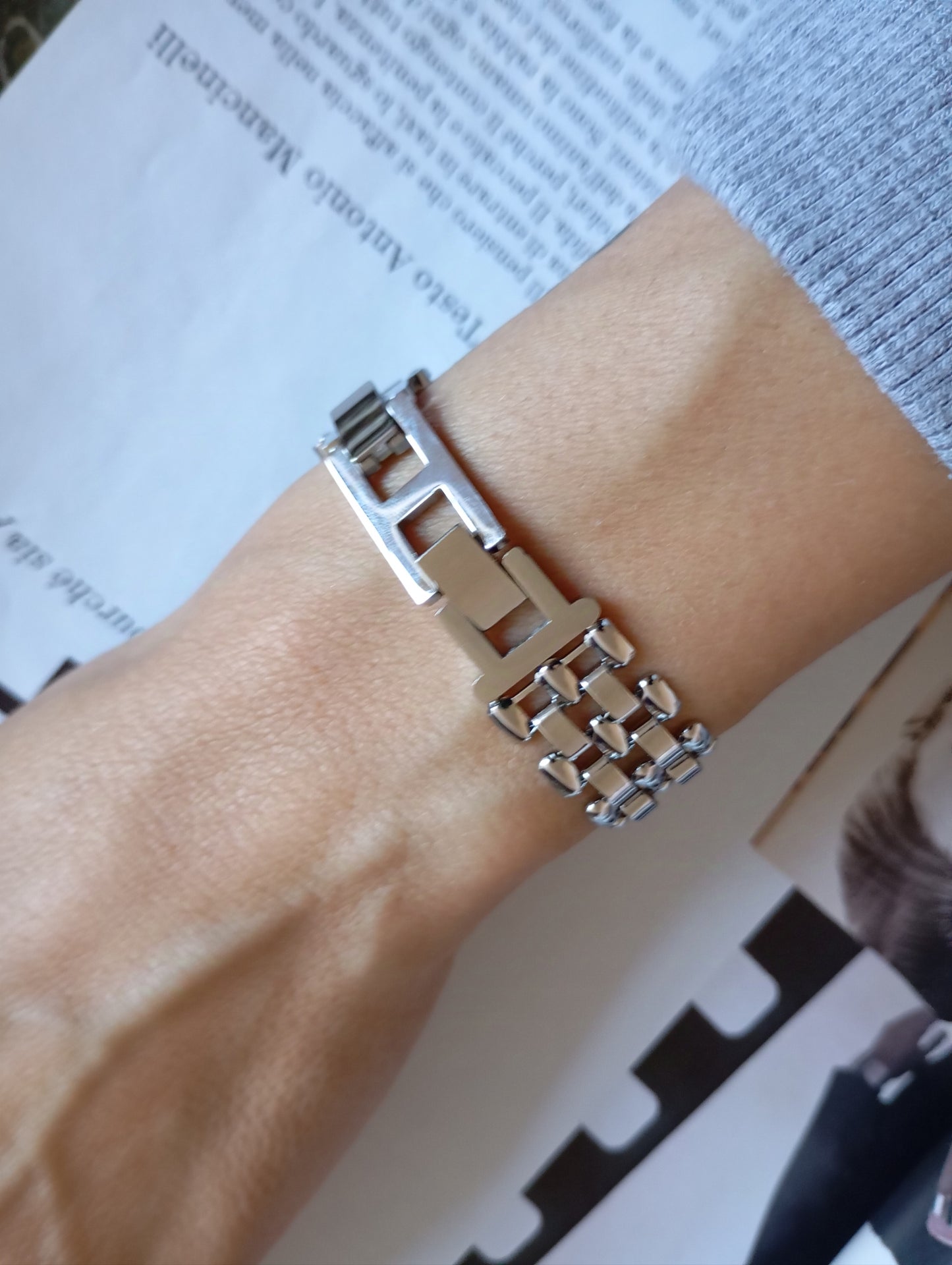 Bracciale silver Sole
