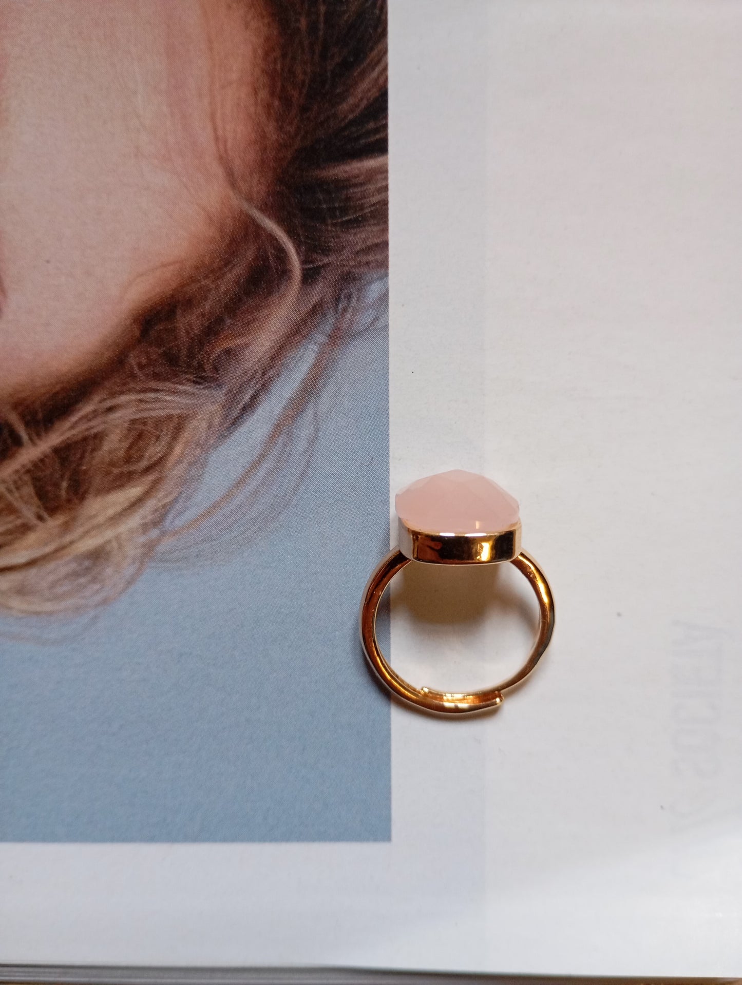 Anello Lisa rosa