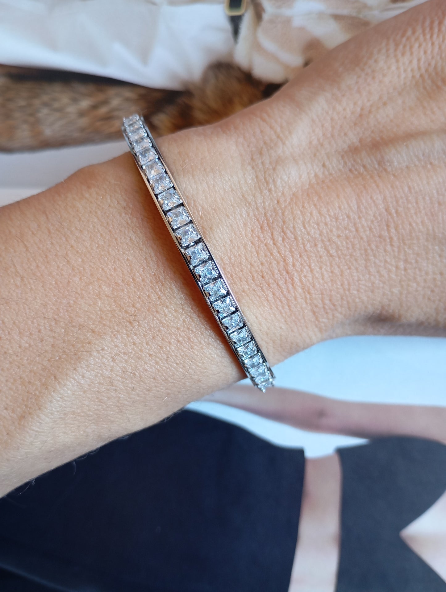 Bracciale silver Agata