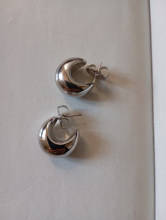 Orecchini silver Moon