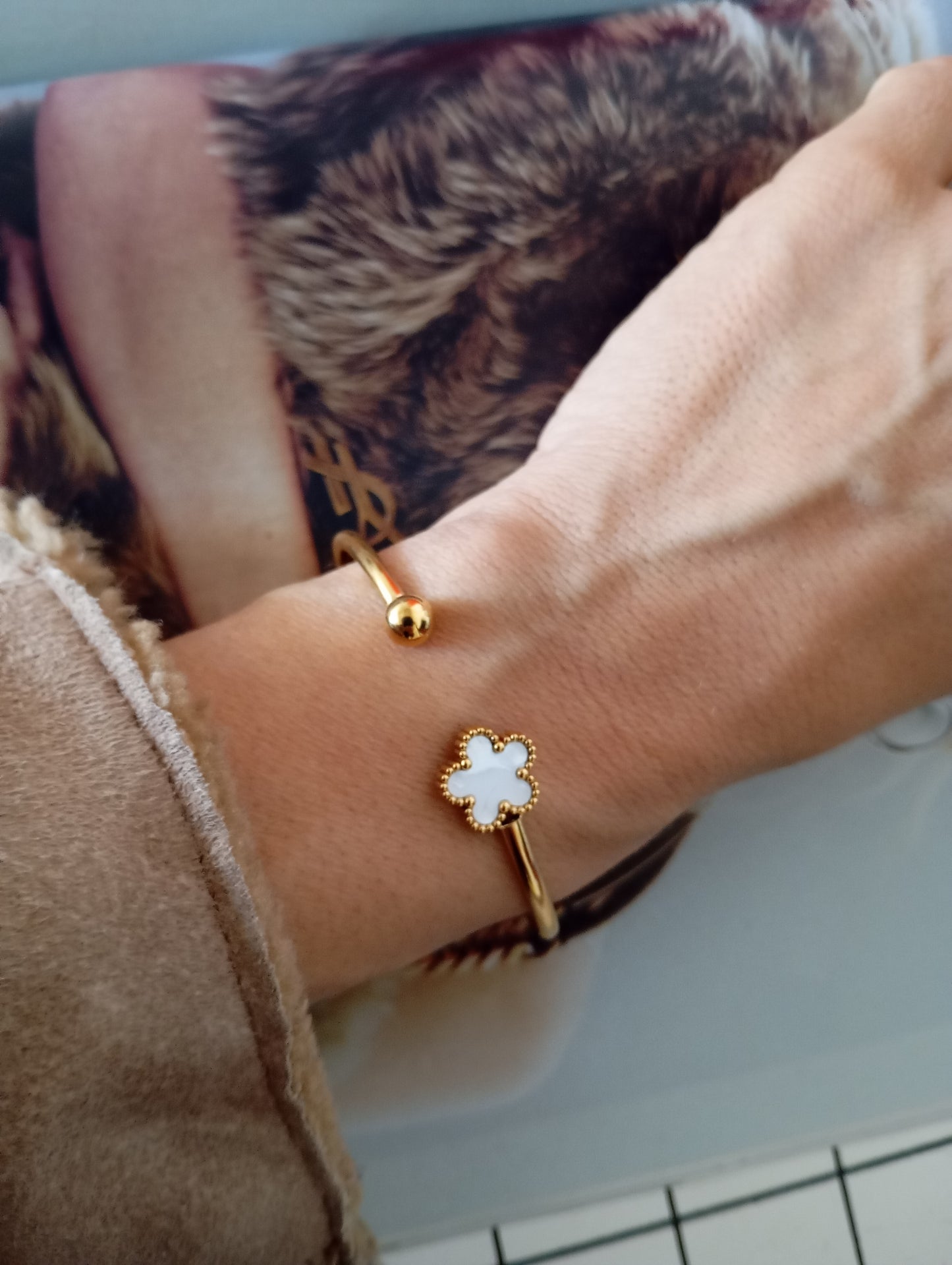 Bracciale White Fiore