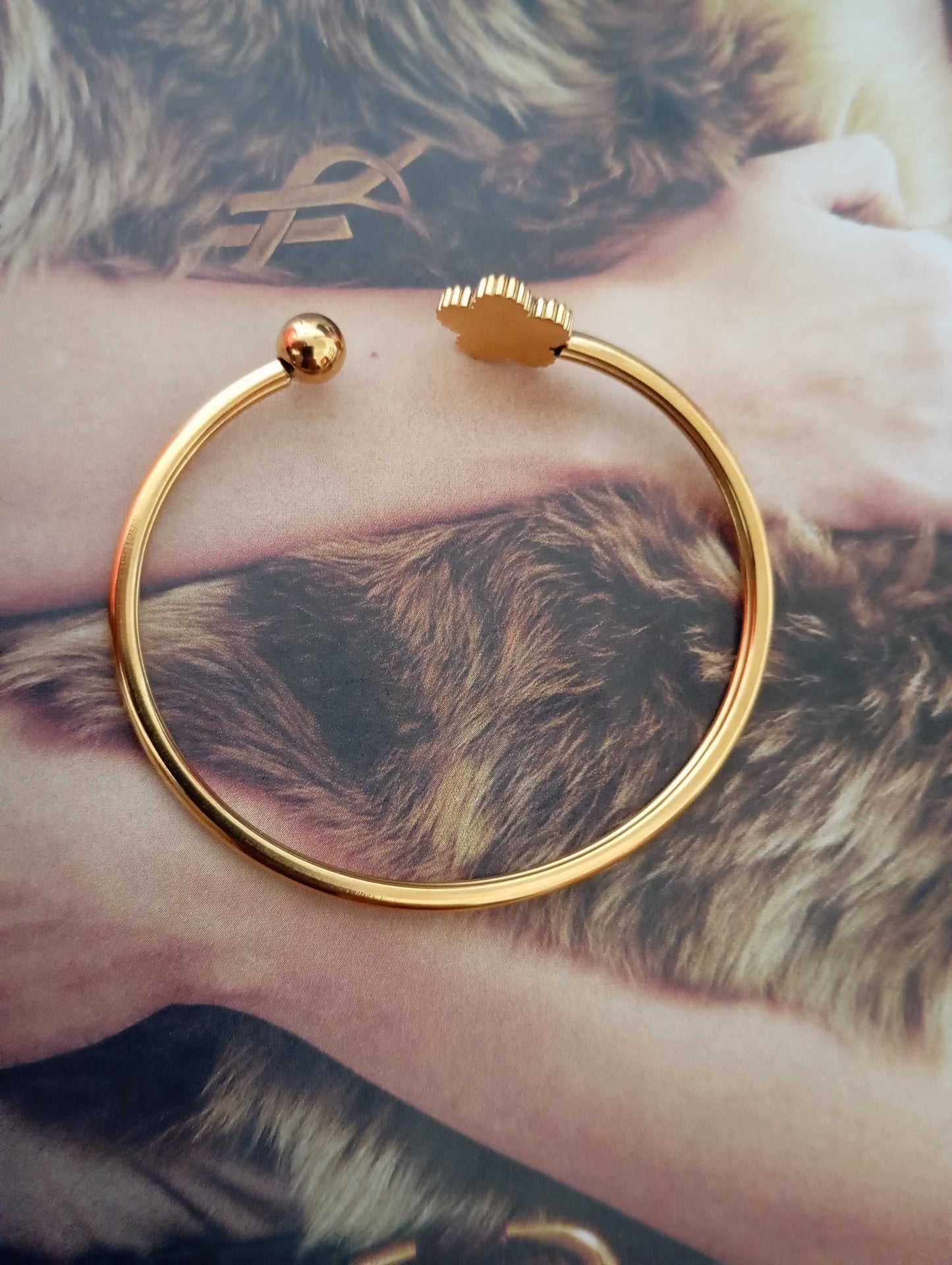 Bracciale black Fiore