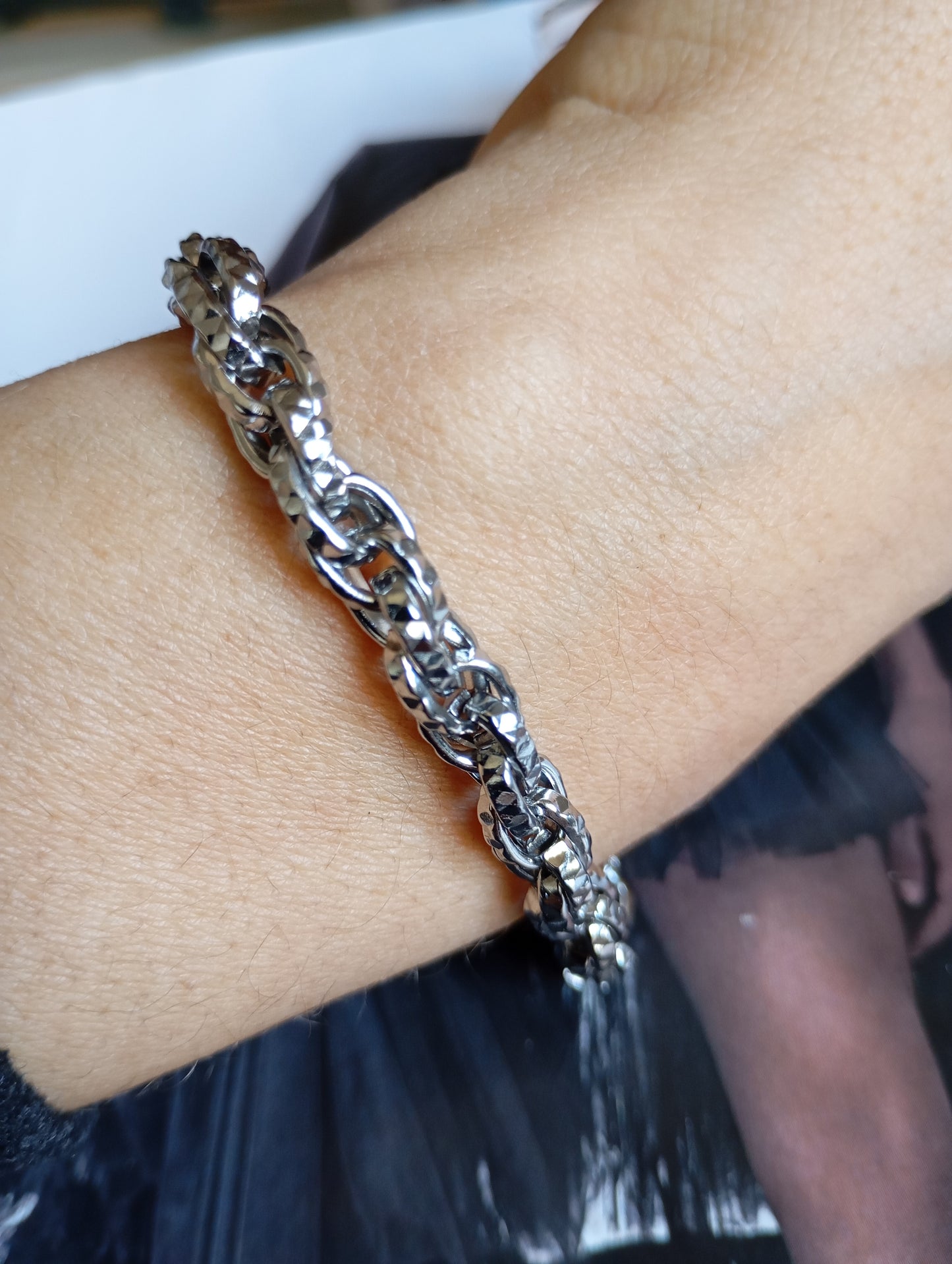 Bracciale silver Navy