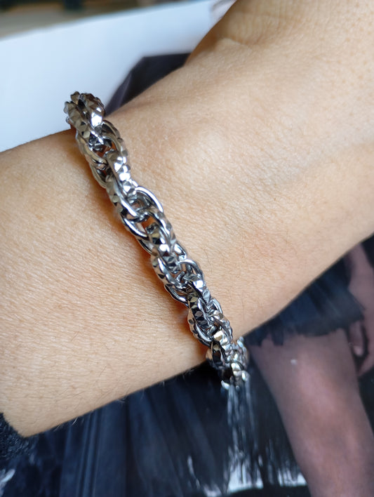 Bracciale silver Navy