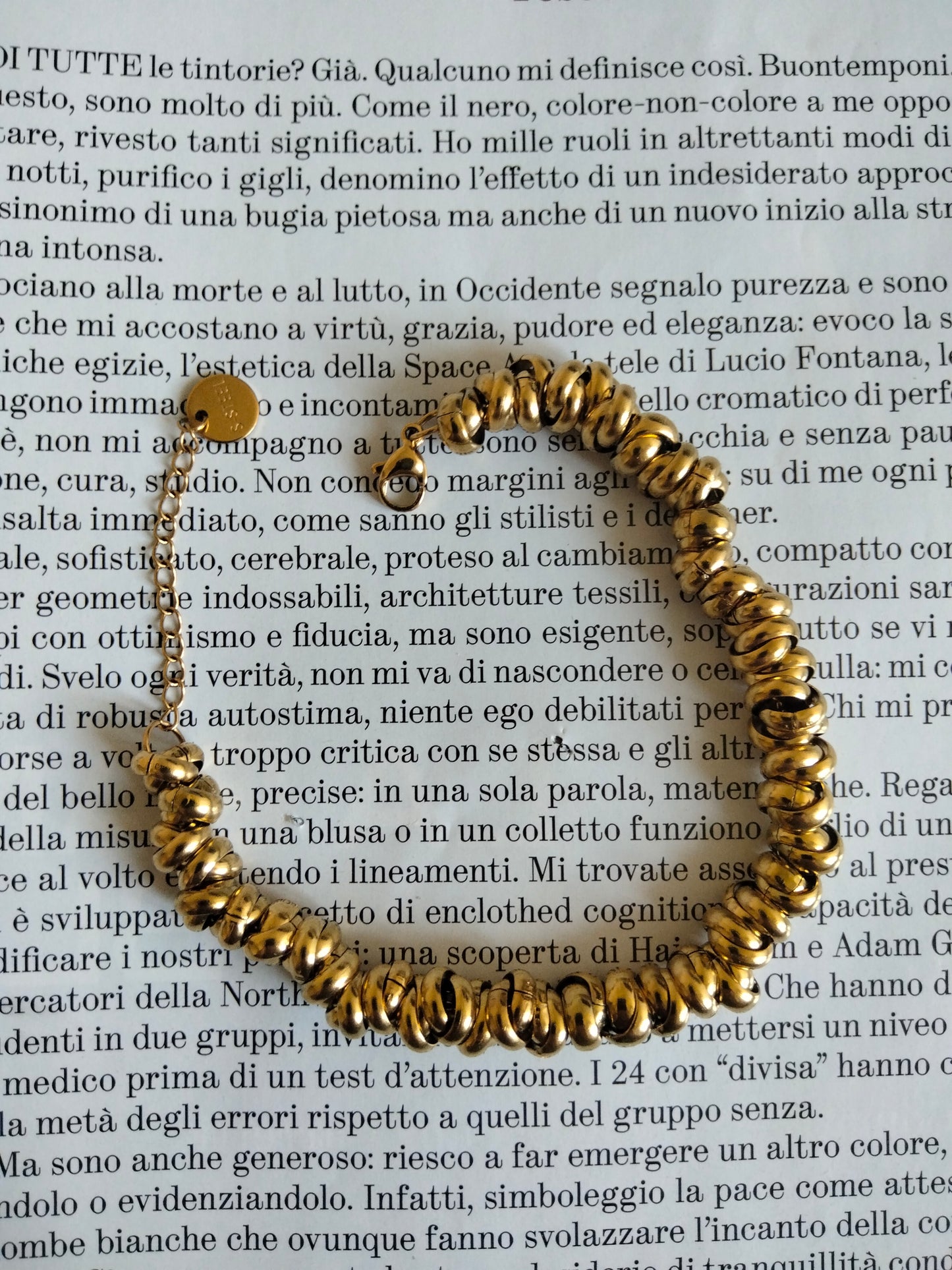 Bracciale gold Nodo