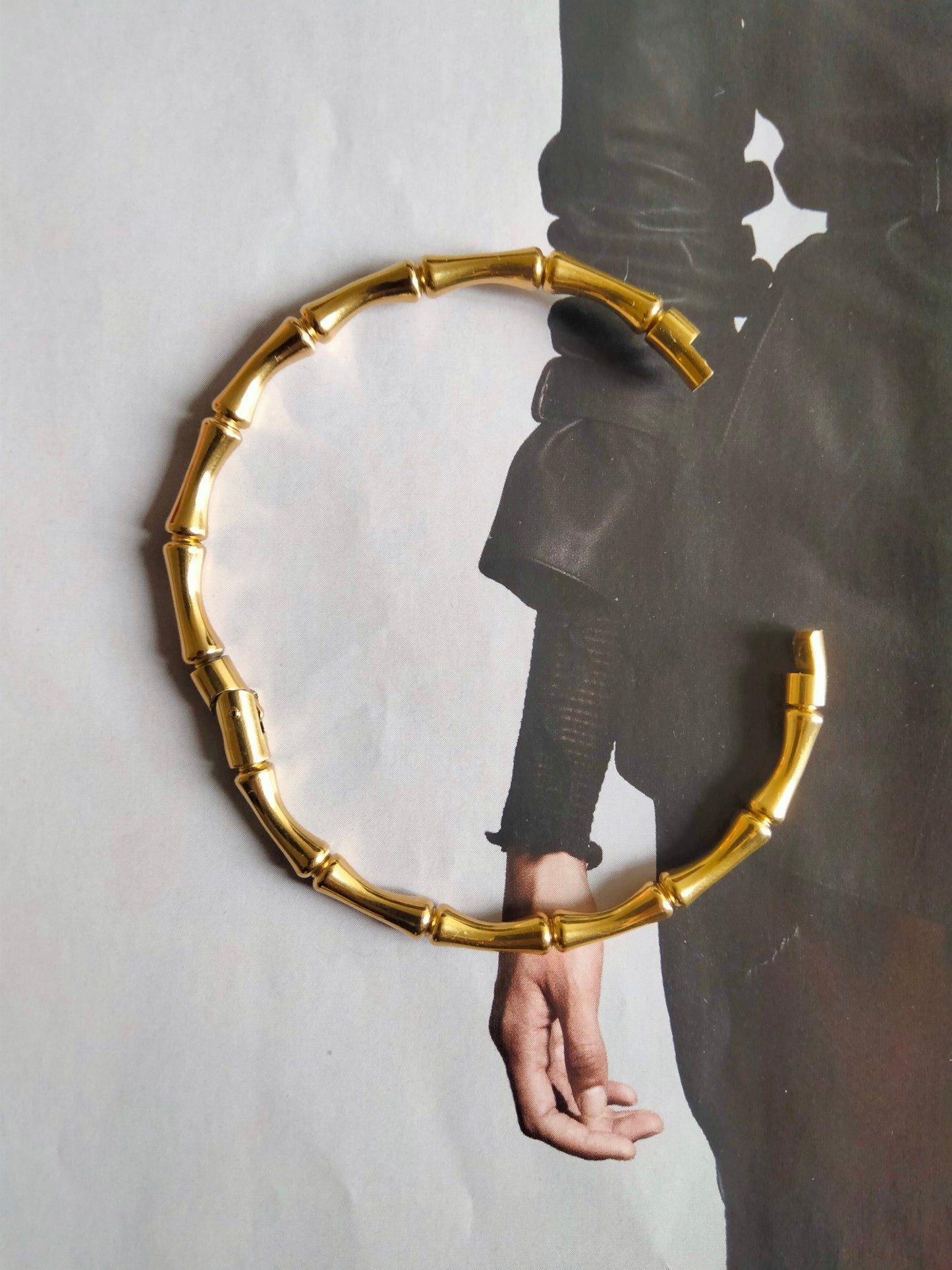 Bracciale gold Bamboo