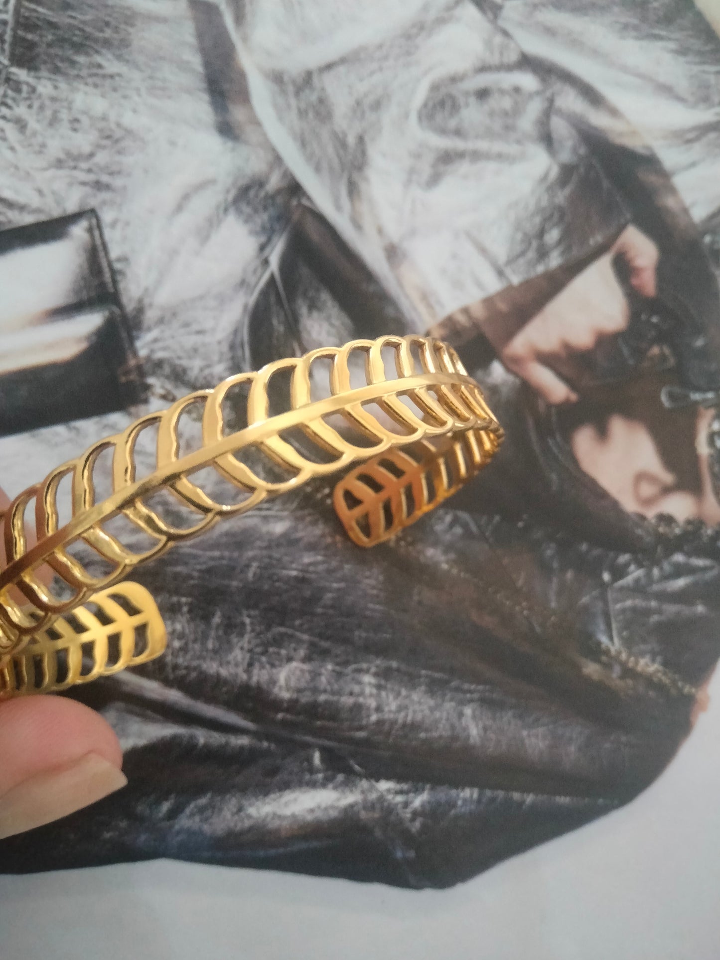 Bracciale gold Spiga