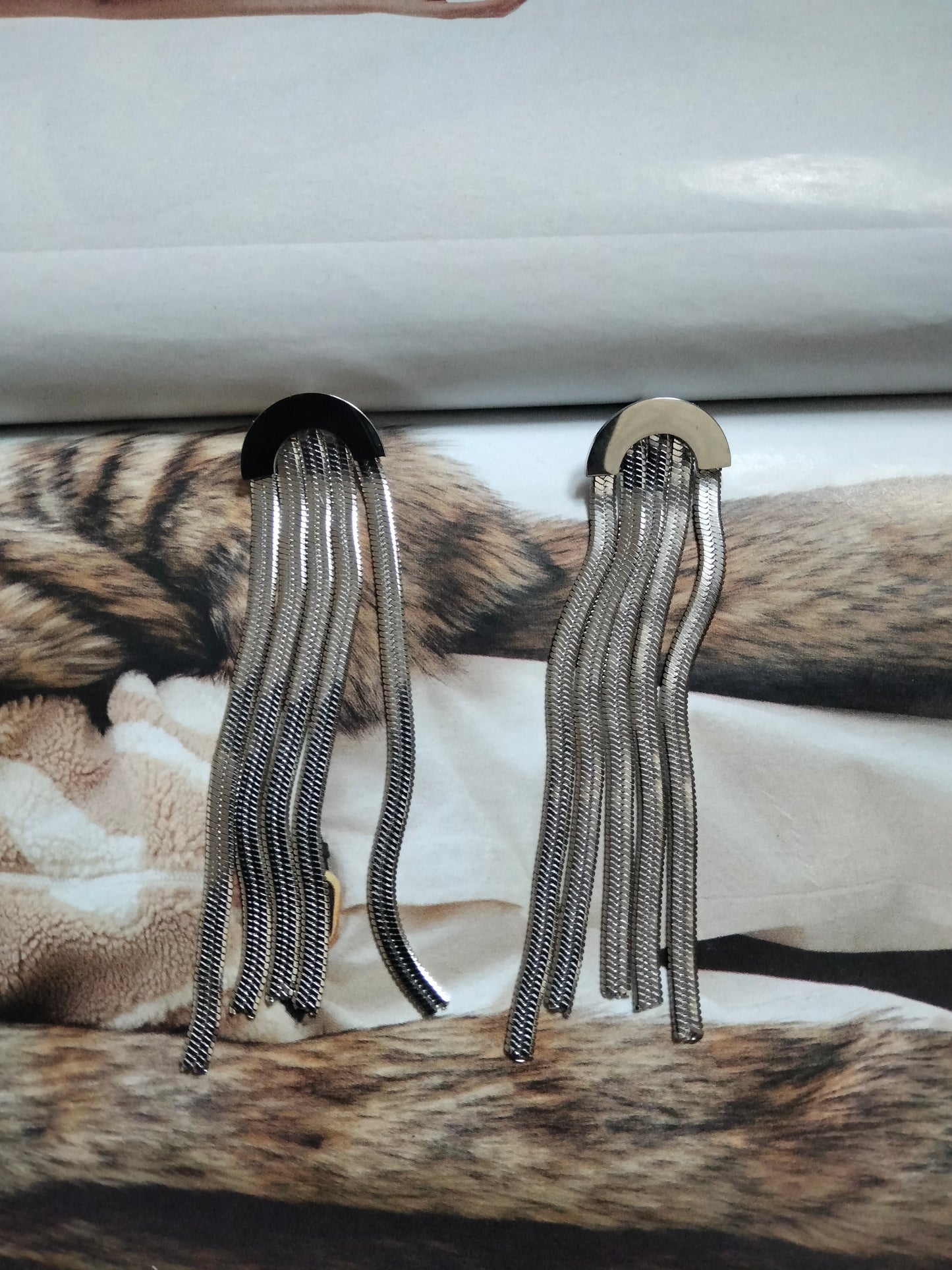 Orecchini silver Medusa