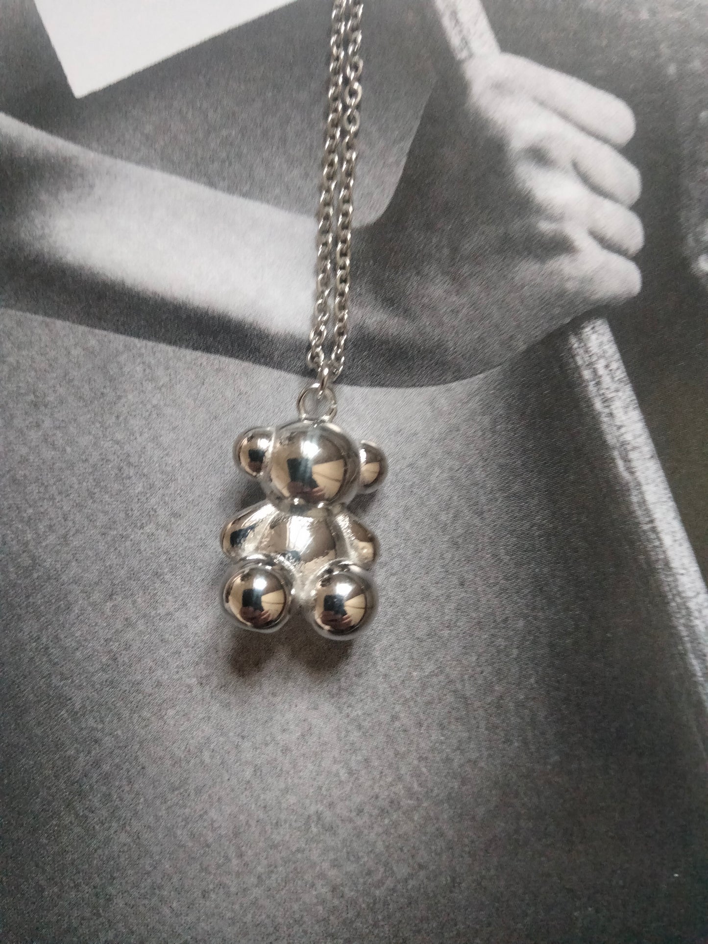 Collana silver Orsetto