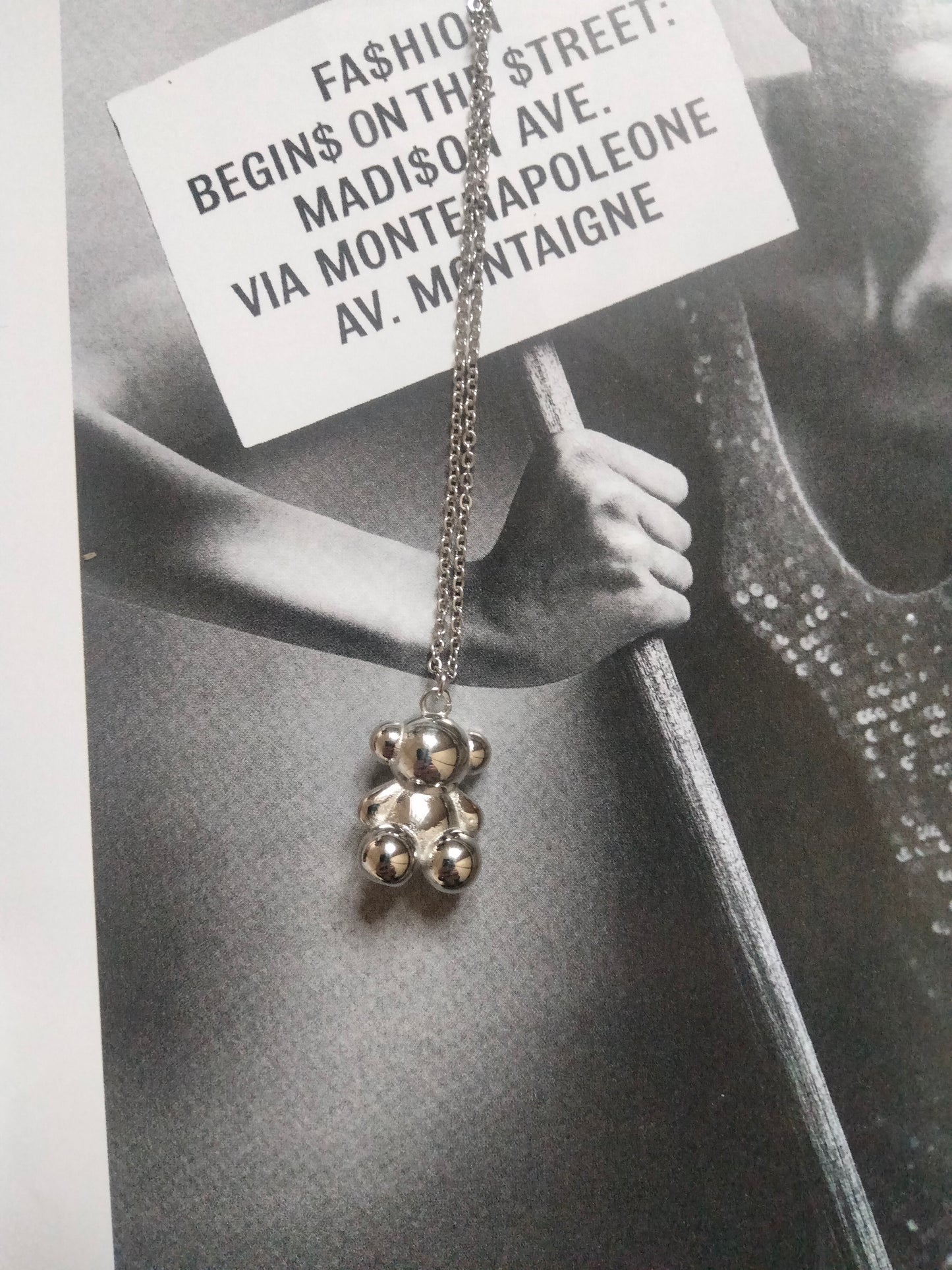 Collana silver Orsetto
