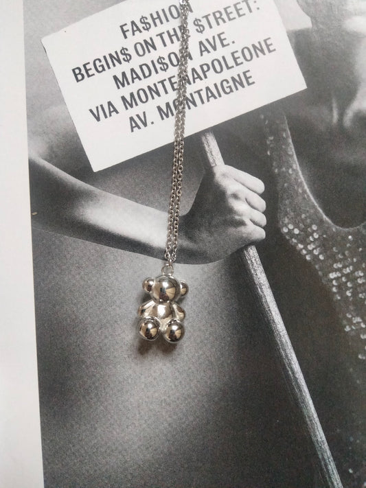 Collana silver Orsetto