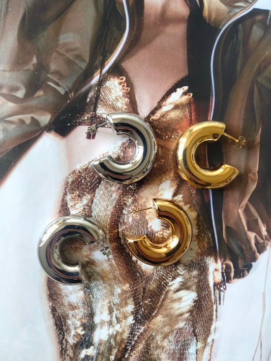Orecchini gold Bally