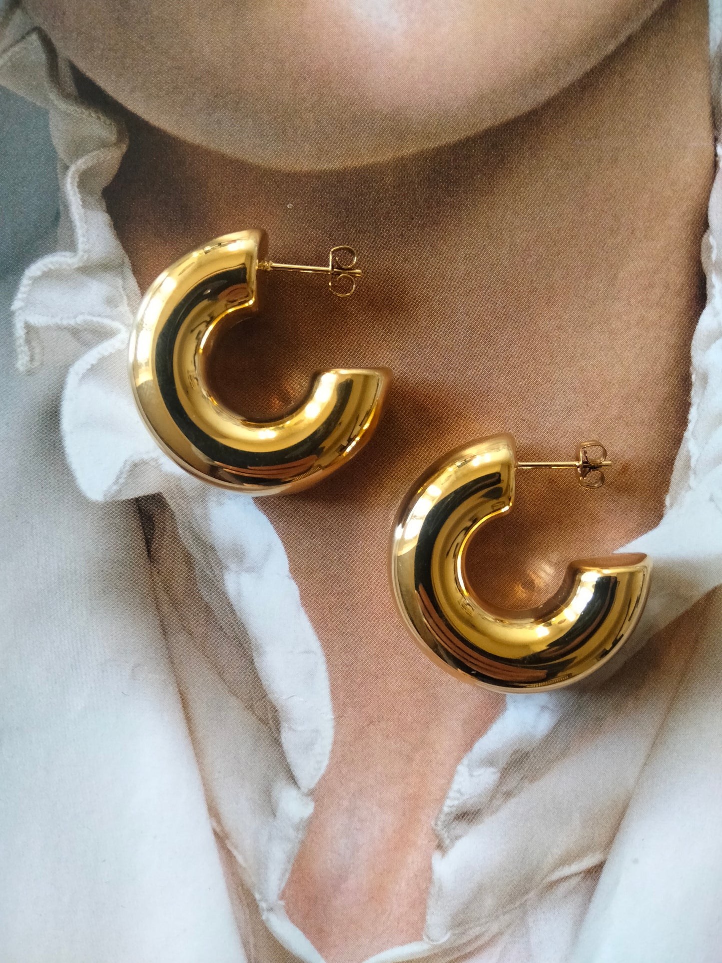 Orecchini gold Bally