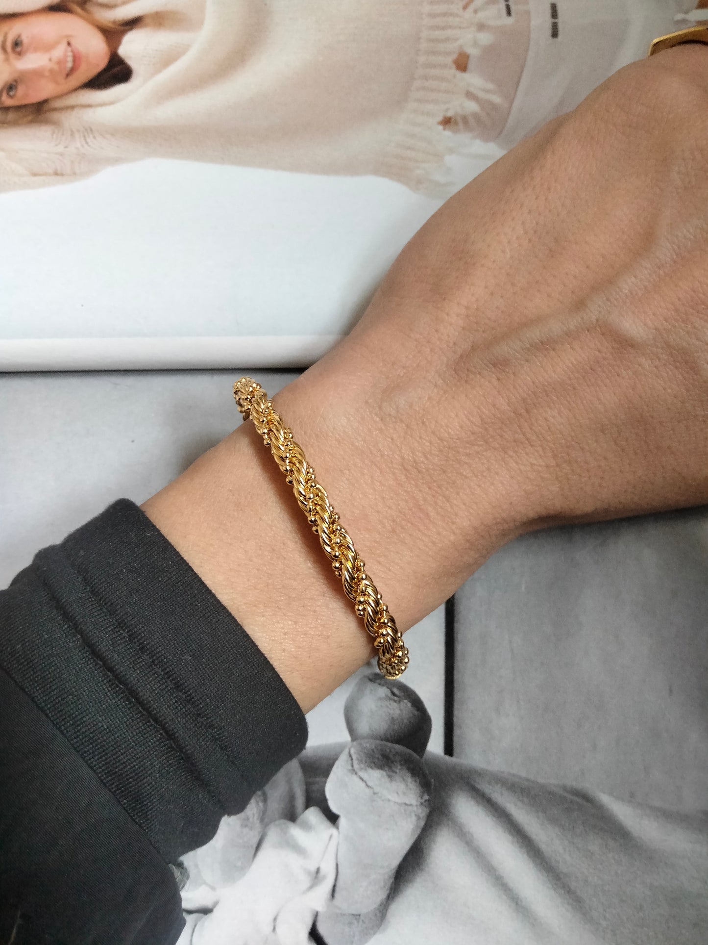 Bracciale gold Tubular