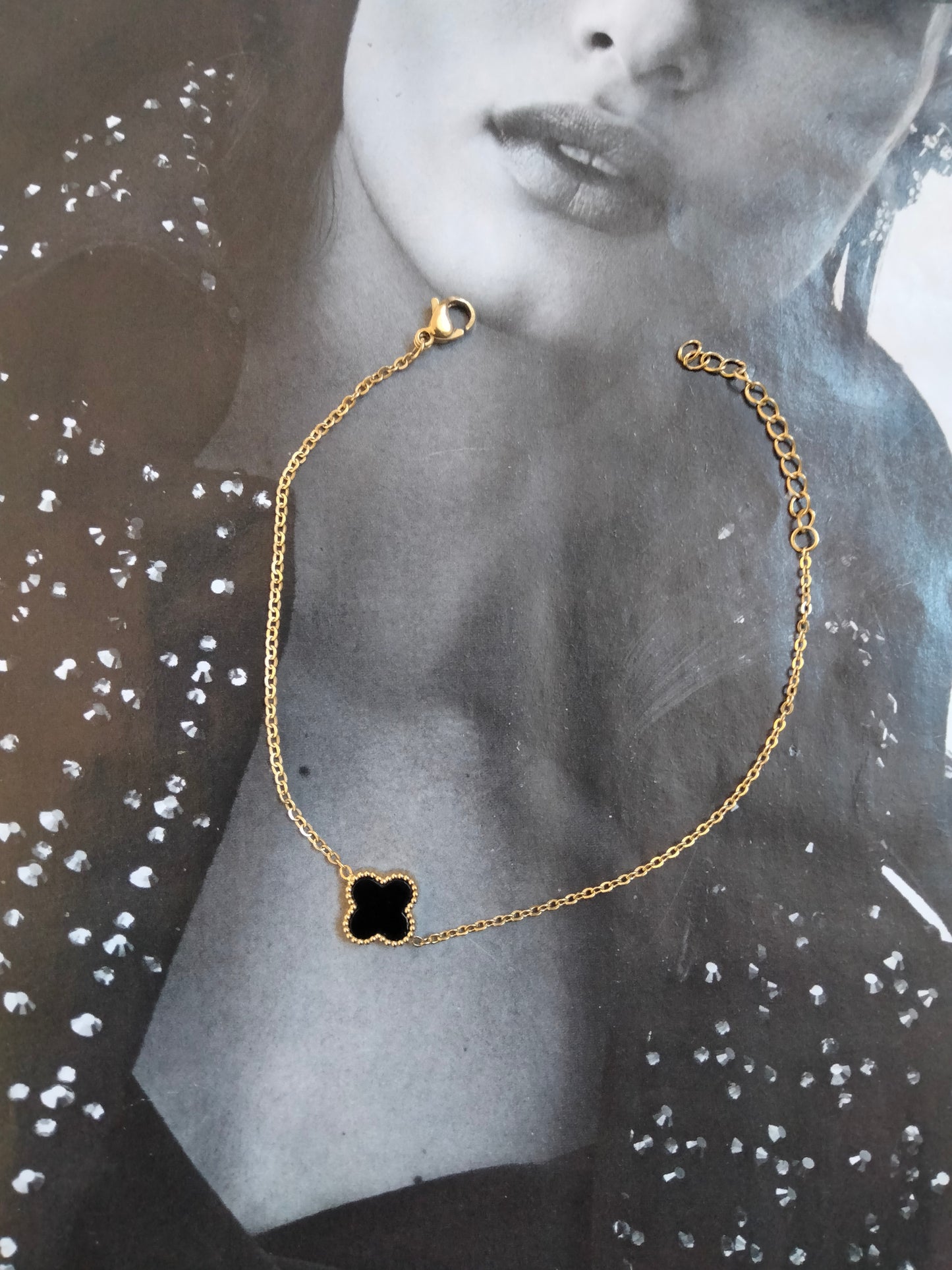 Bracciale gold Lucky 1 Black
