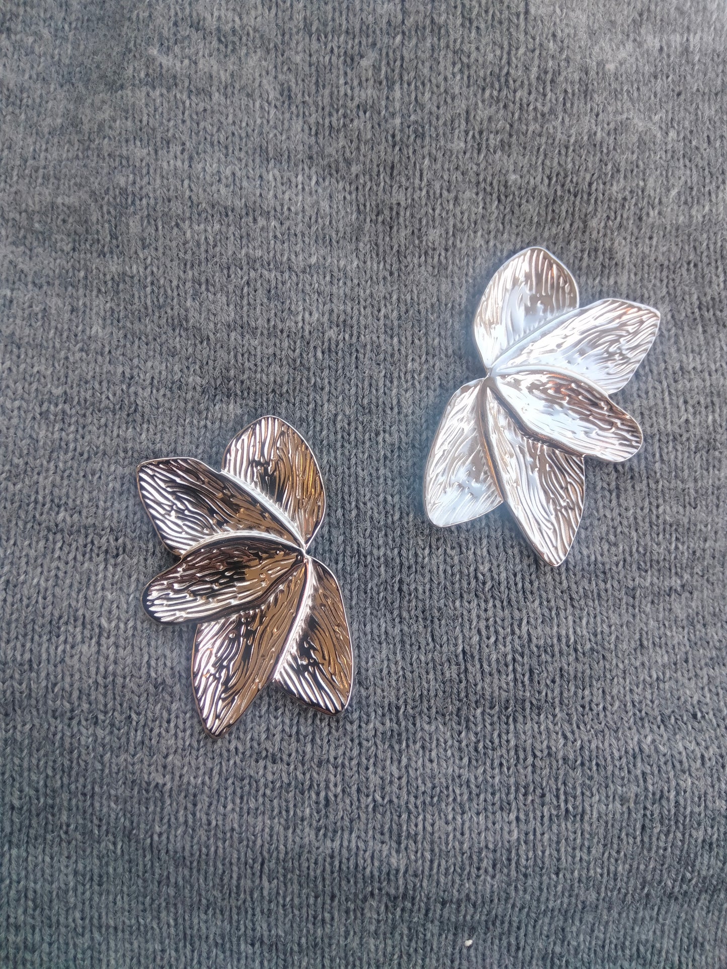 Orecchini silver Flora