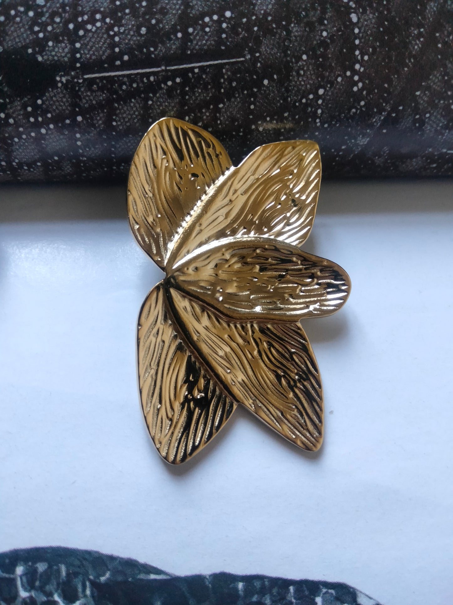 Orecchini gold Flora