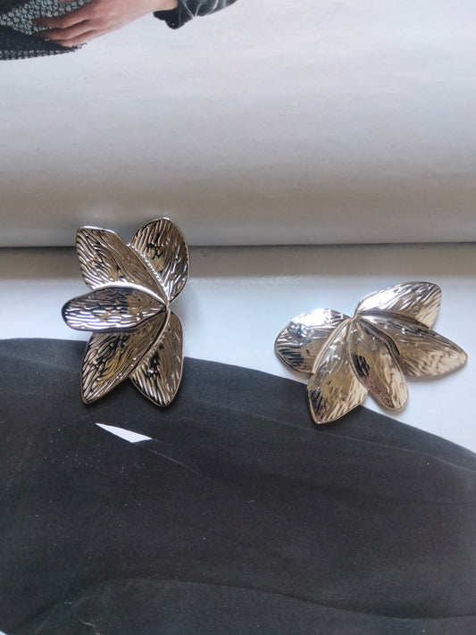 Orecchini silver Flora