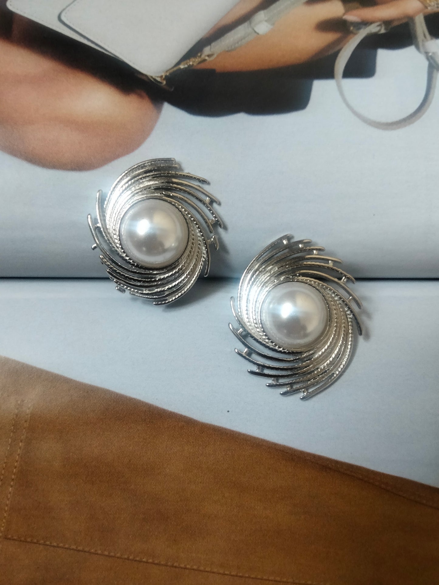 Orecchini silver Cosmo