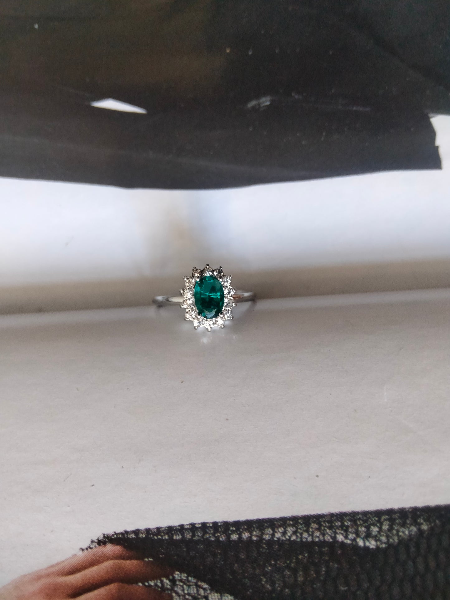 Anello green Kate