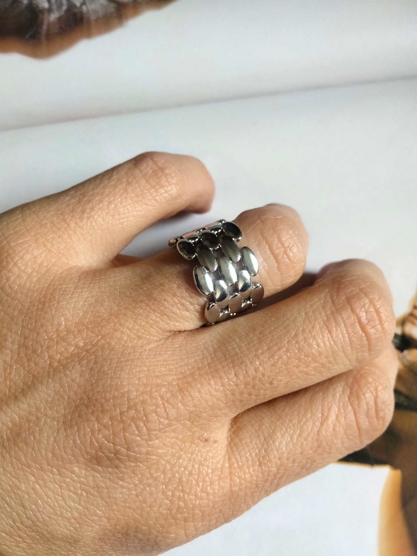 Anello silver City