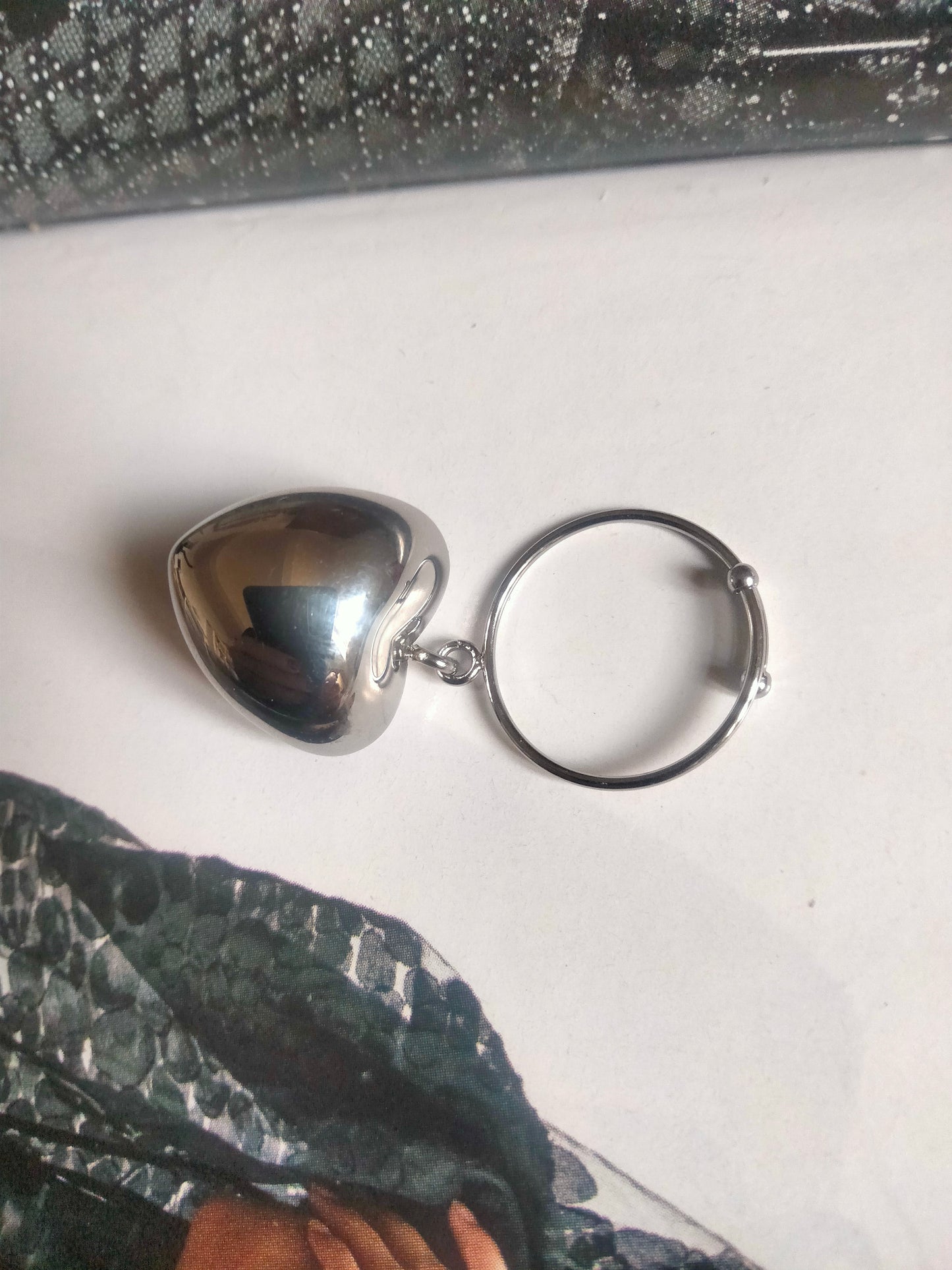 Anello silver Rosy