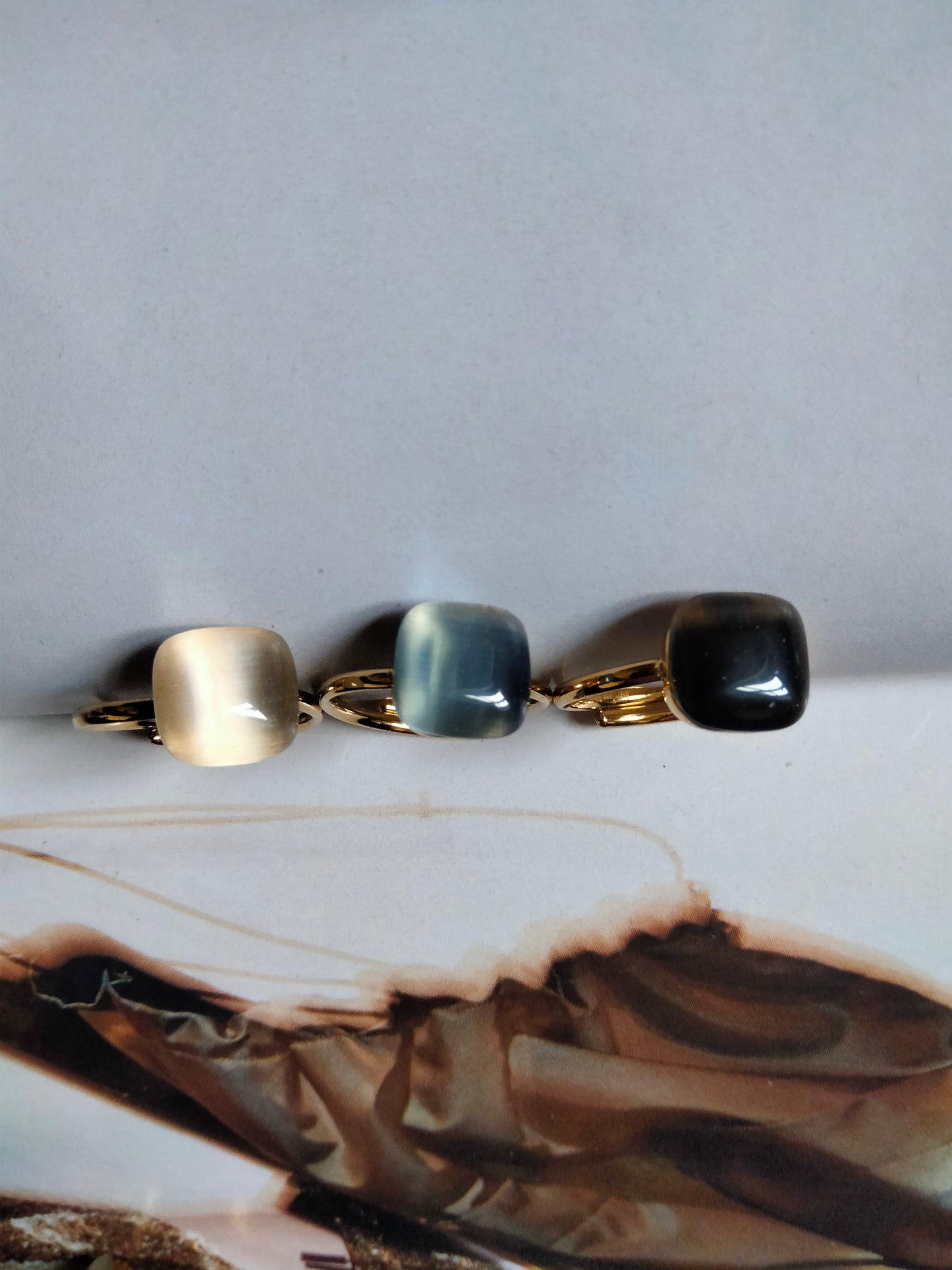Anello Dado colore Luna